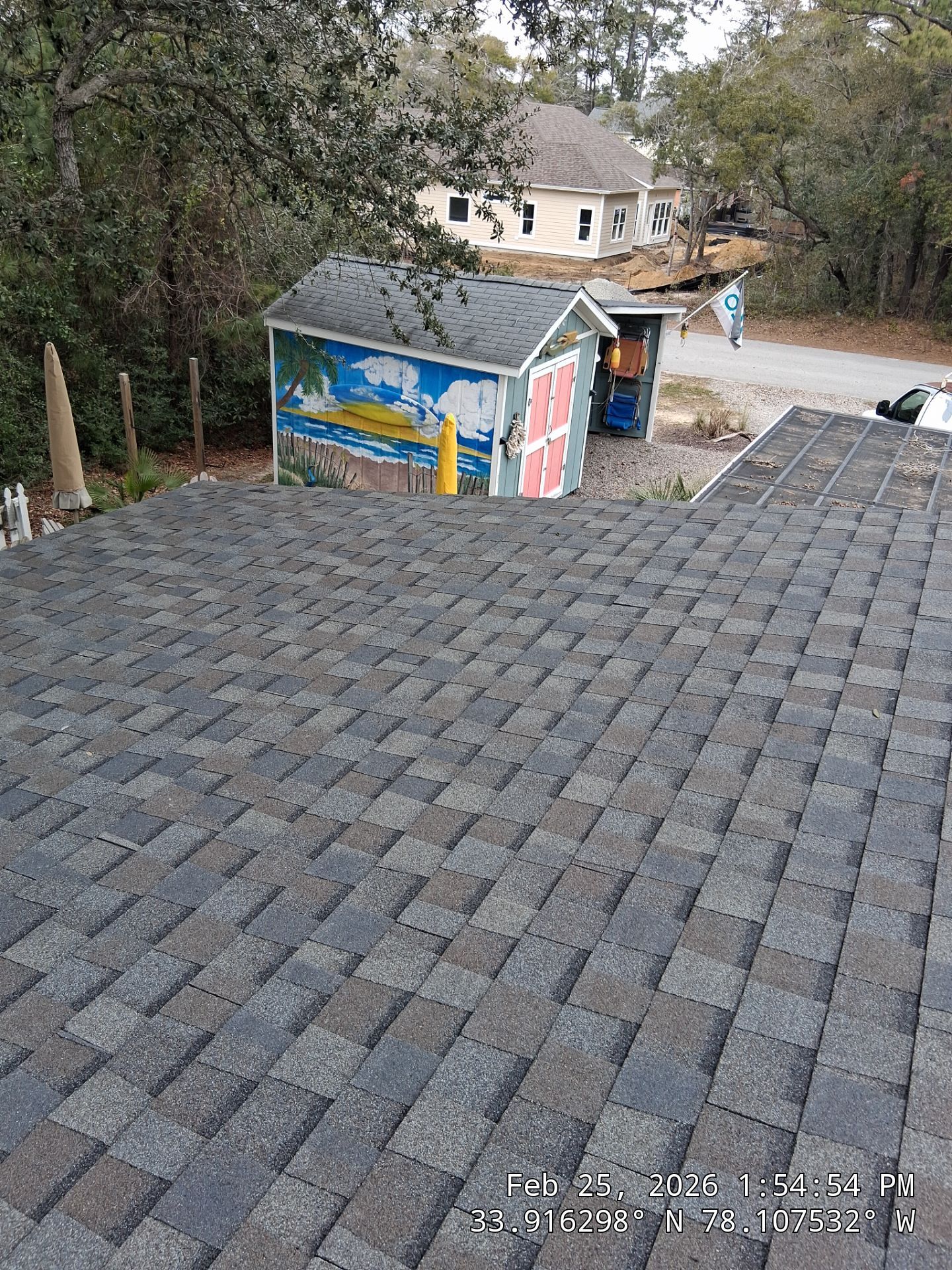 CT Landmark Pro AR MD Driftwood Roof Replacement – Oak Island, NC by RGR Construction and Roofing, LLC