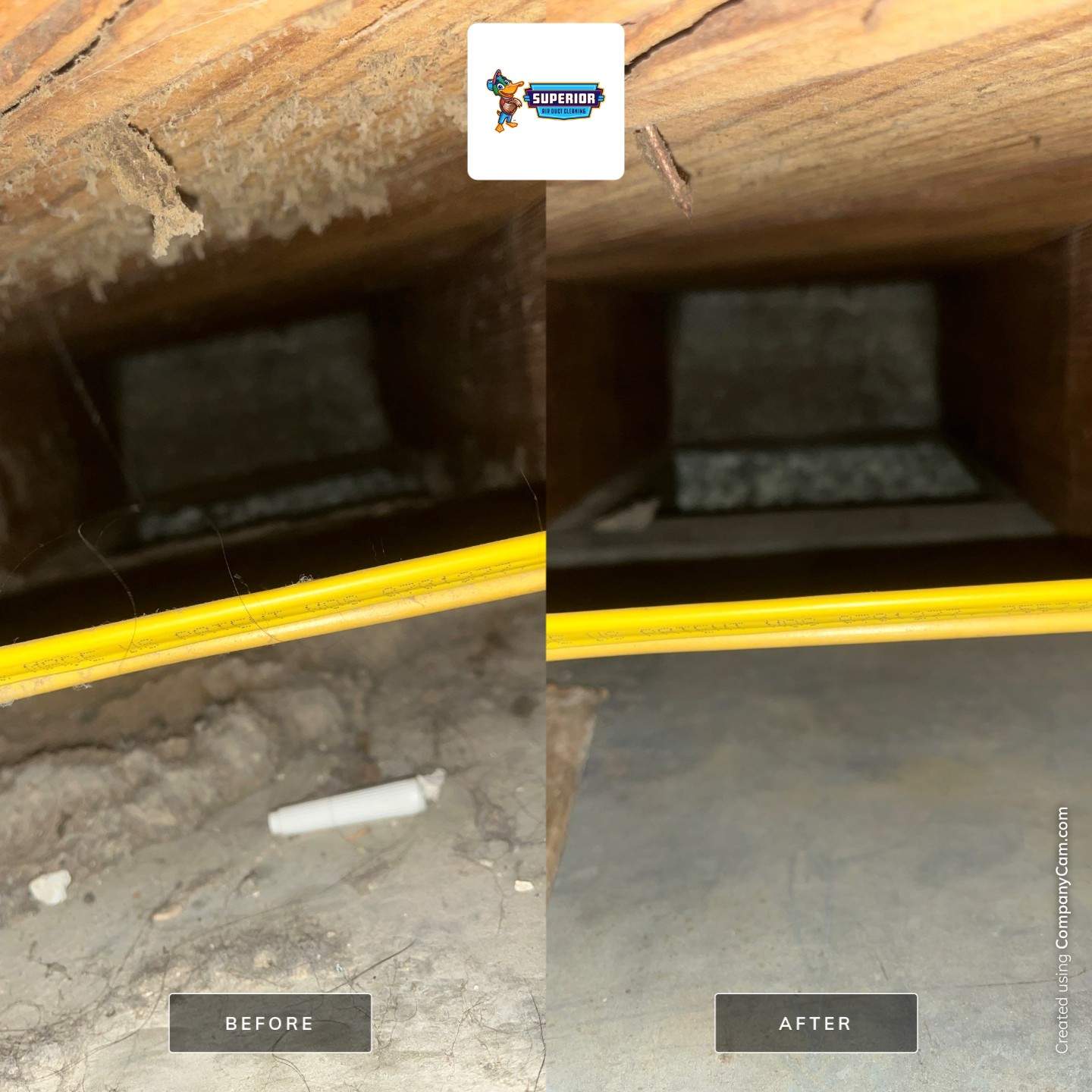 Air Duct Cleaning With a Vacuum Truck in New Castle, PA by Superior Air Duct Cleaning