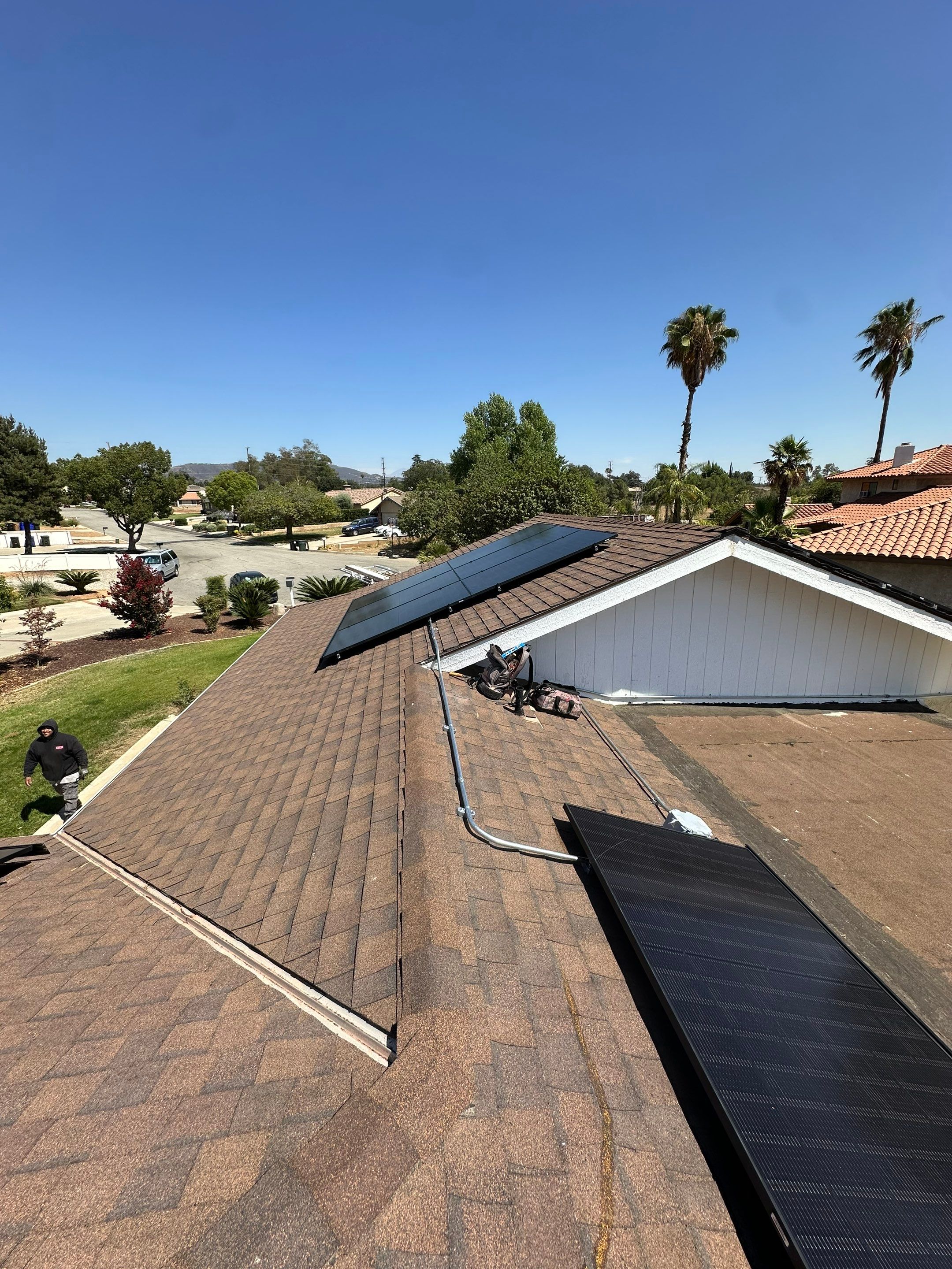 Residential Solar Installation and Enphase Battery Storage in Yucaipa by VIBE SOLAR