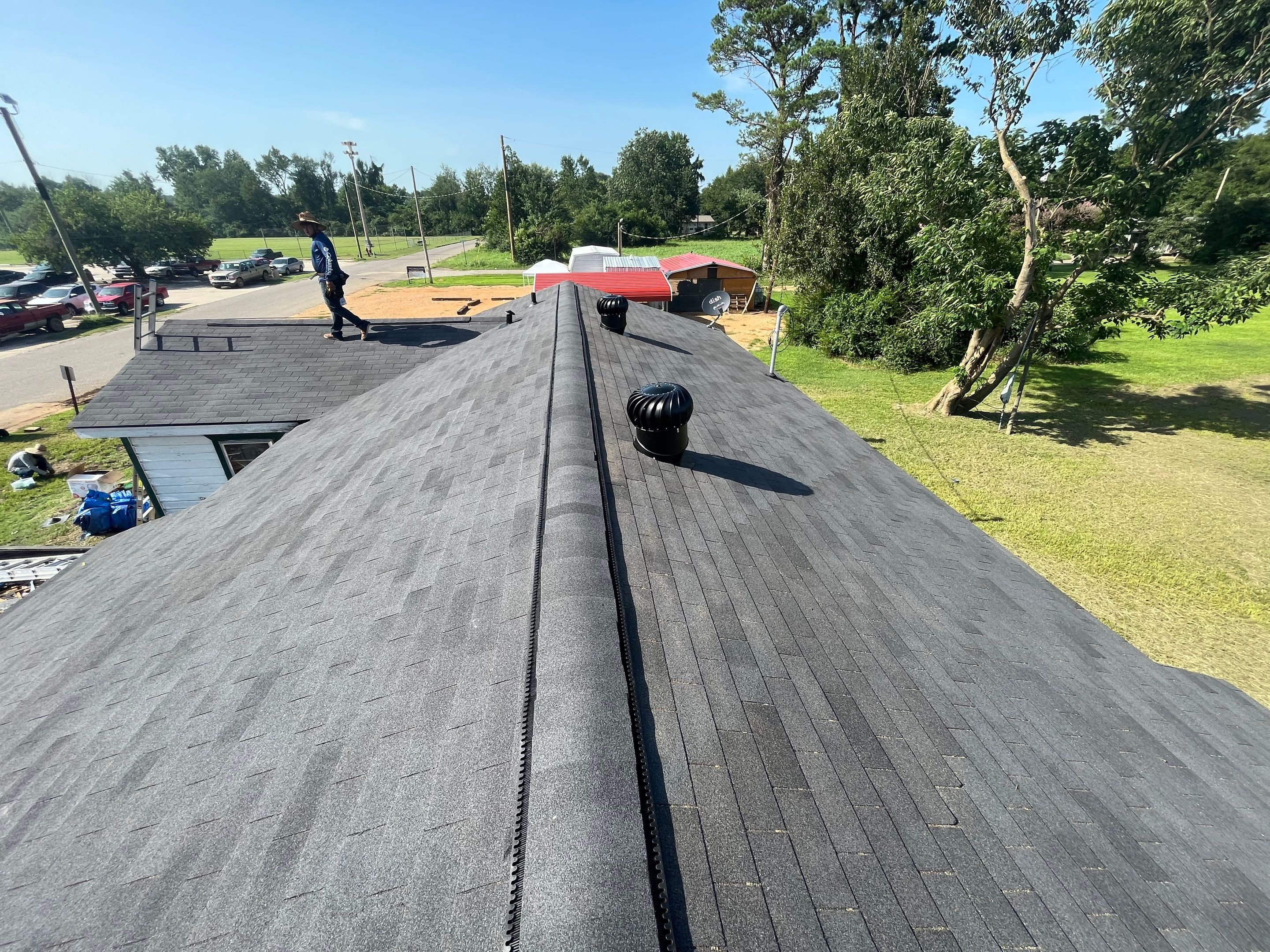 Residential Reroof: 25 Year 3-Tab Shingle by Hostetler Roofing