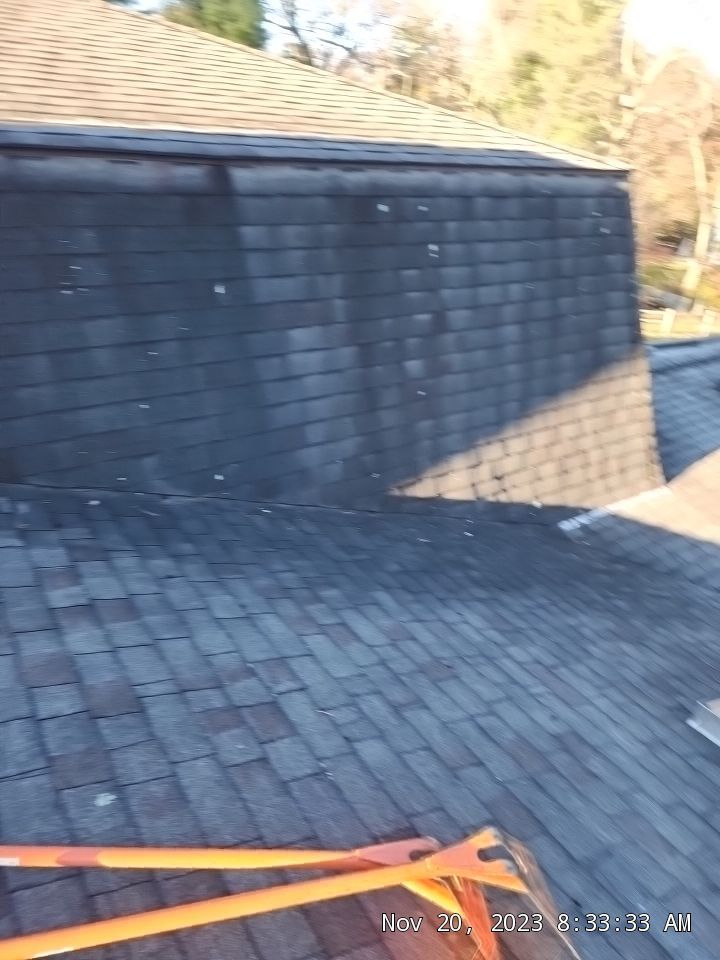 Residential Roofing Installation using Owens Corning TruDefinition Onyx Black by A Plus Exterior