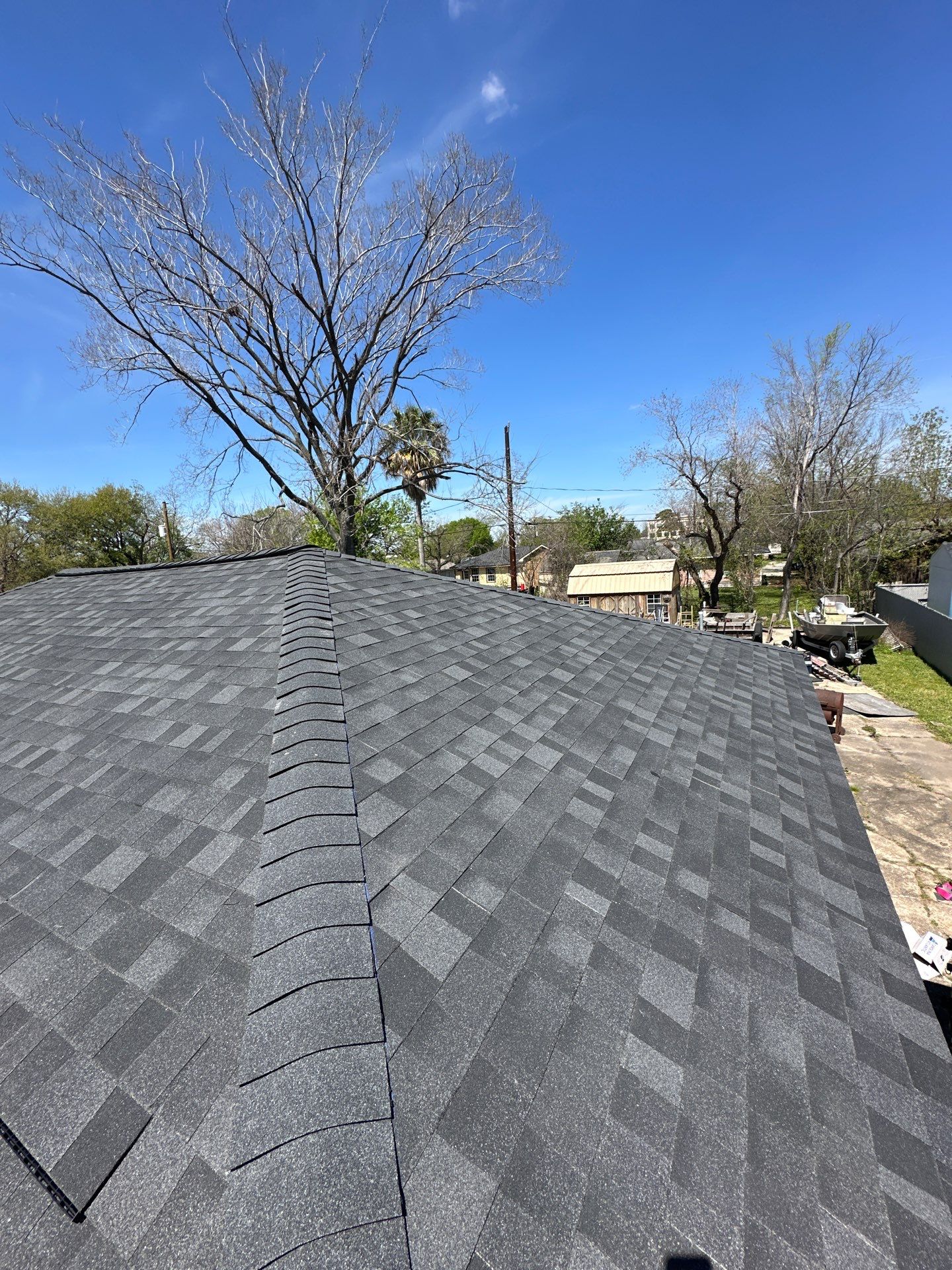 Project in Houston by Motion Roofing