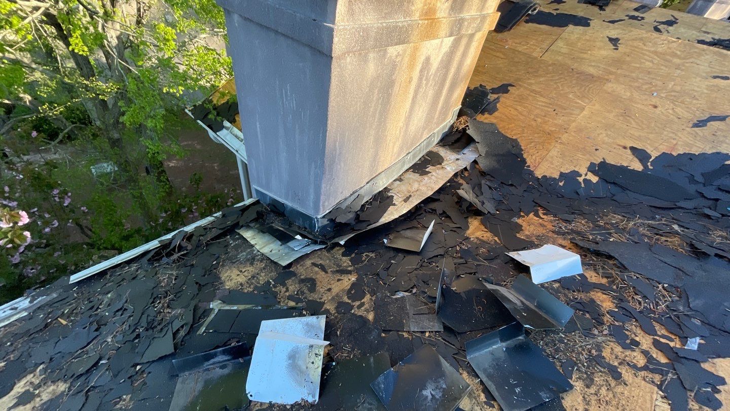 Commercial Roofing Installation using Owens Corning Autumn Brown by Inspector Roofing and Restoration