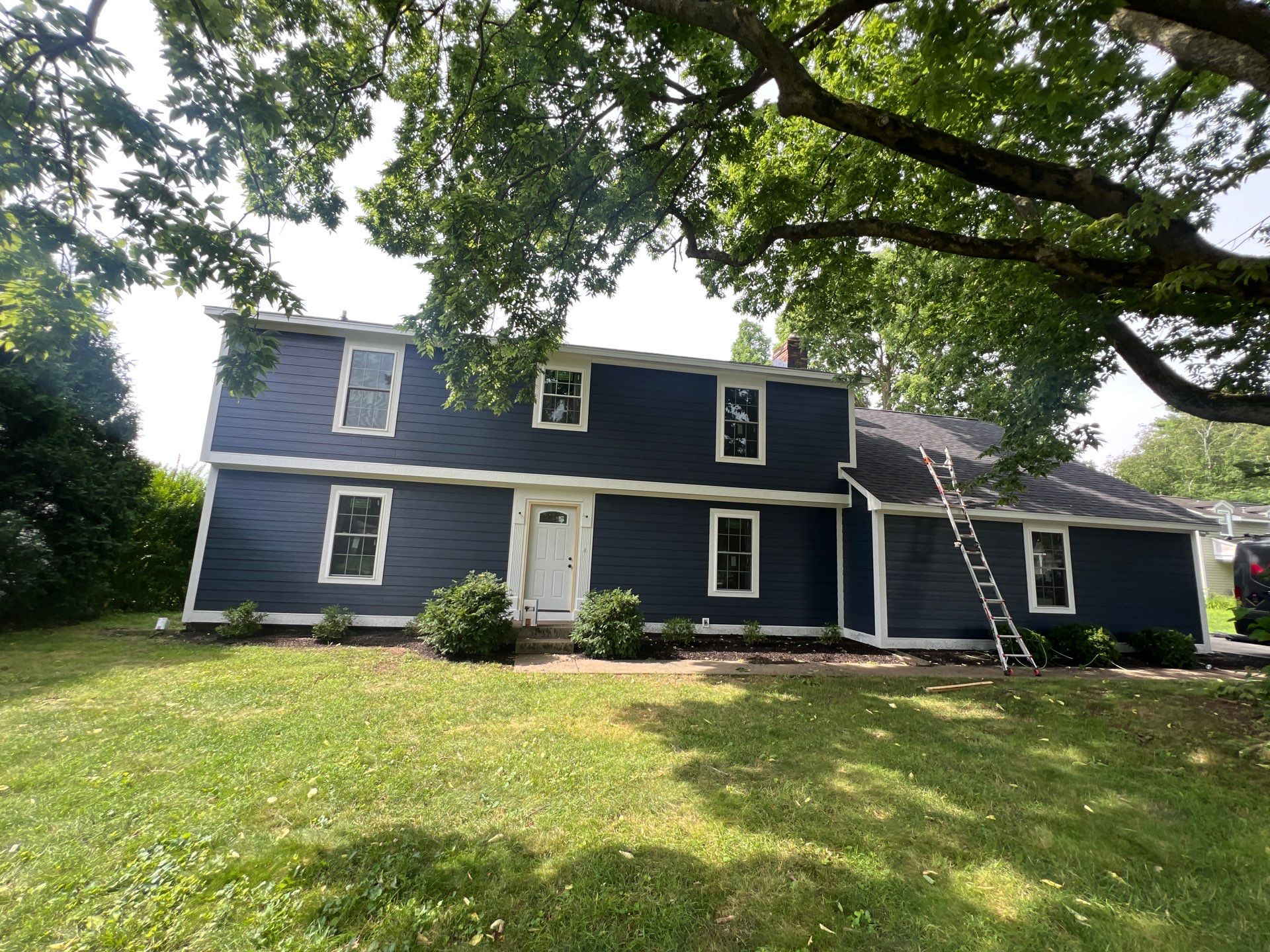 Project in Carmel by Moss Roofing