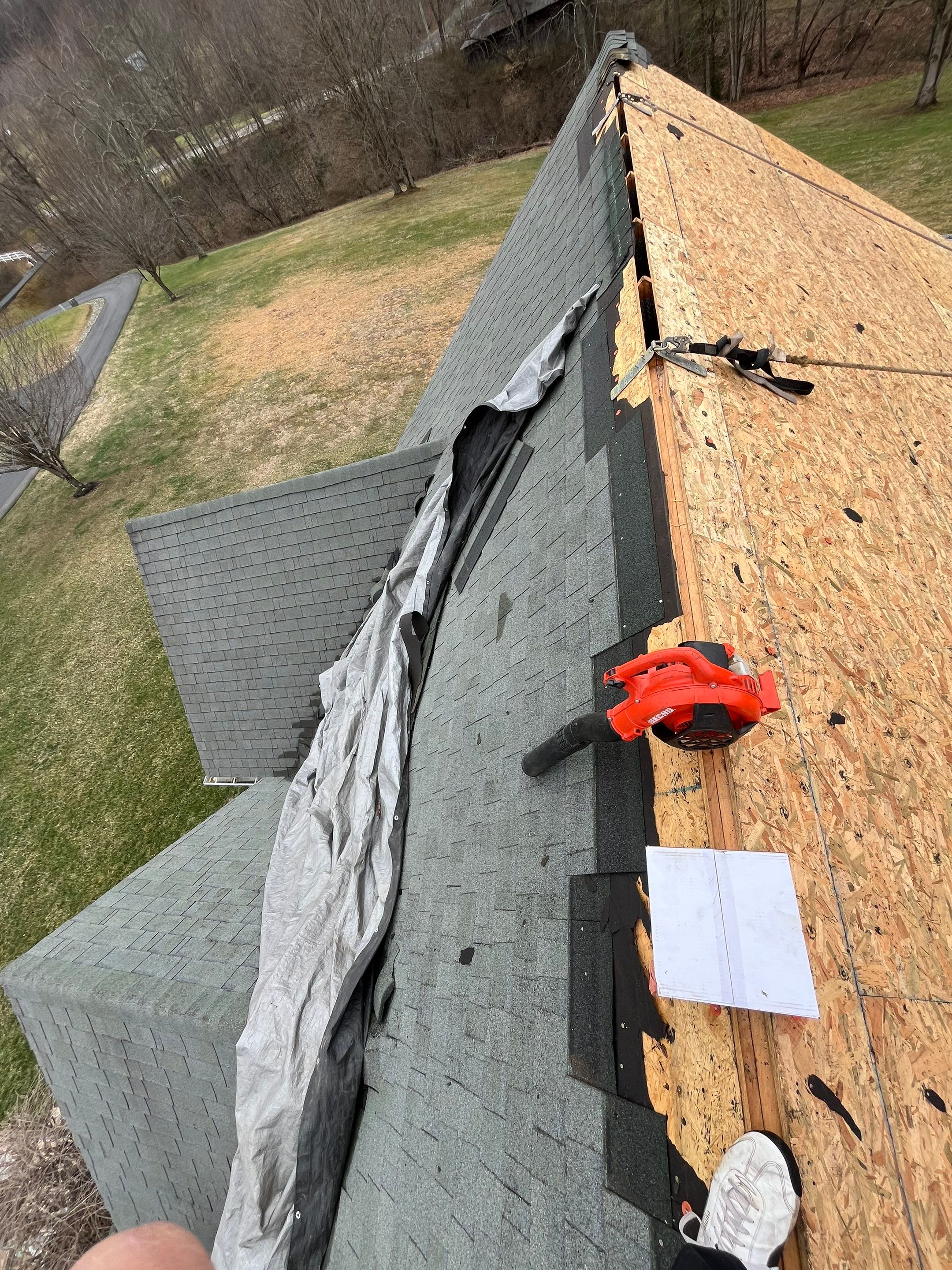 Residential Roofing Installation using Certainteed Landmark Pro Shingles by Fahey Roofing + Contracting