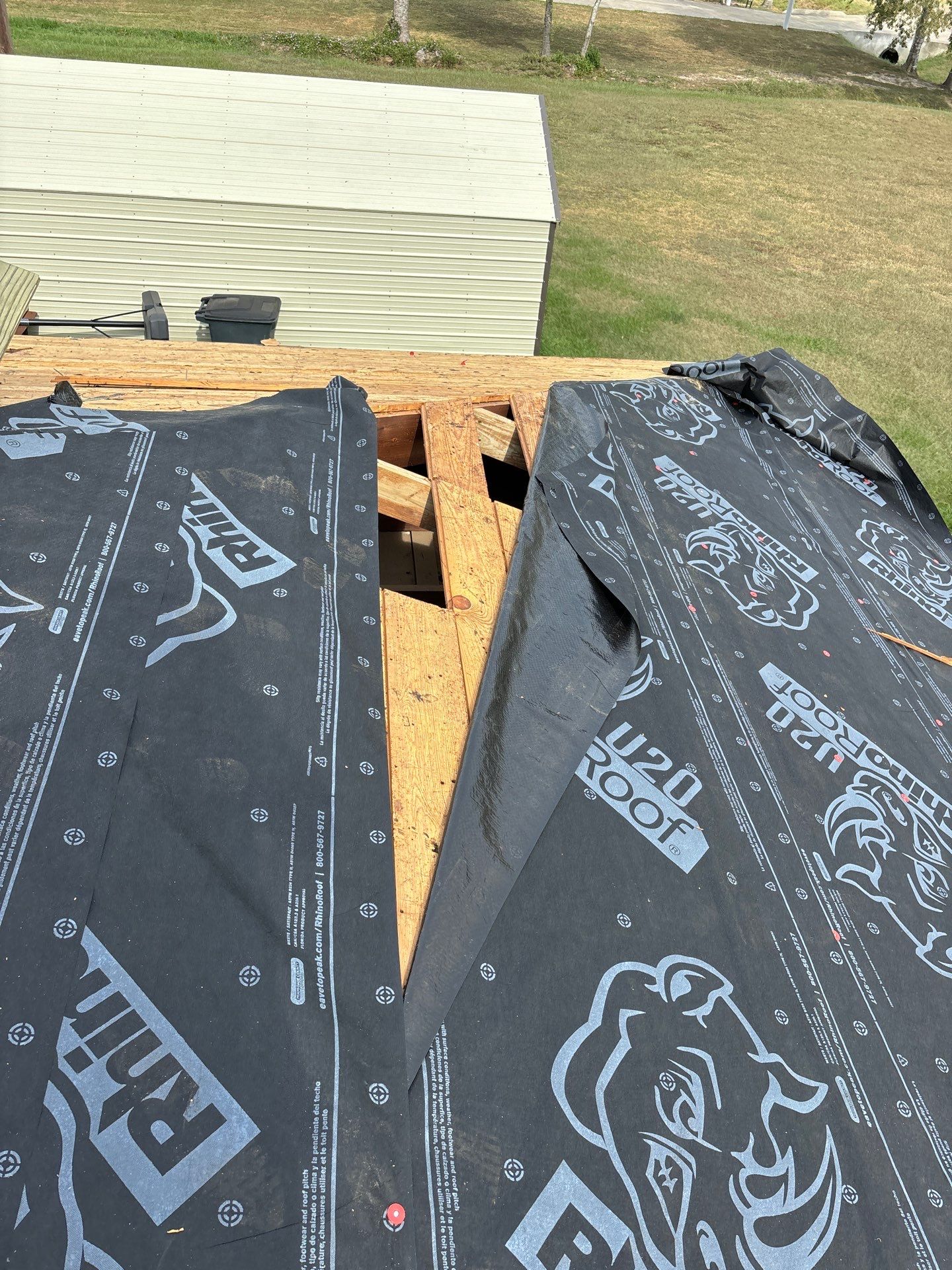 Residential Roofing Installation using Owen's Corning Duration (Lifetime) Shingles by Roof Repair Company