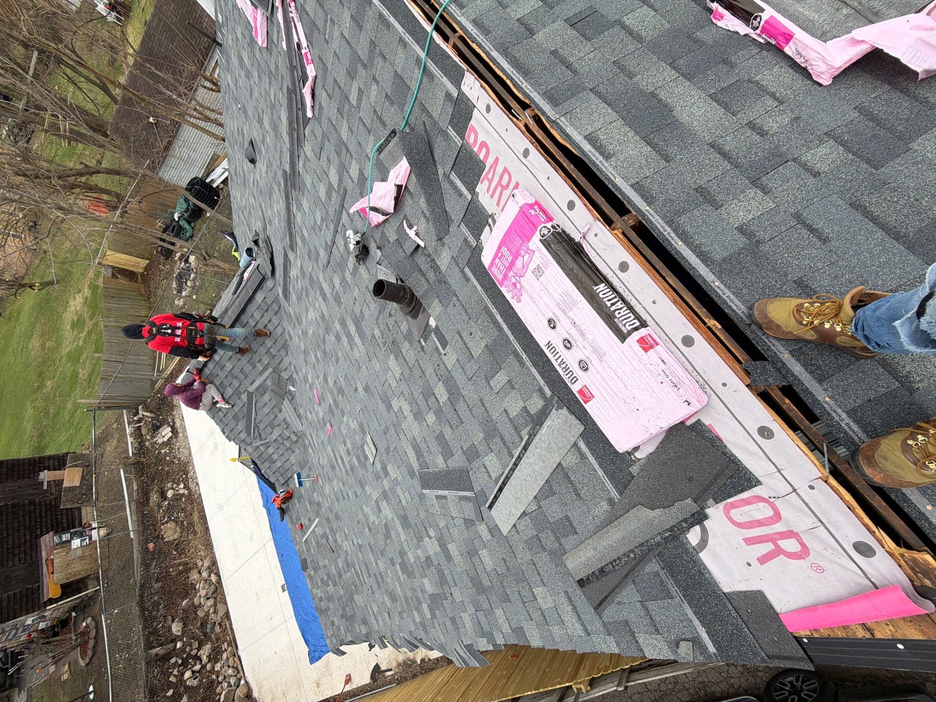 Roof Replacement using Owens Corning Duration by 180 Contractors