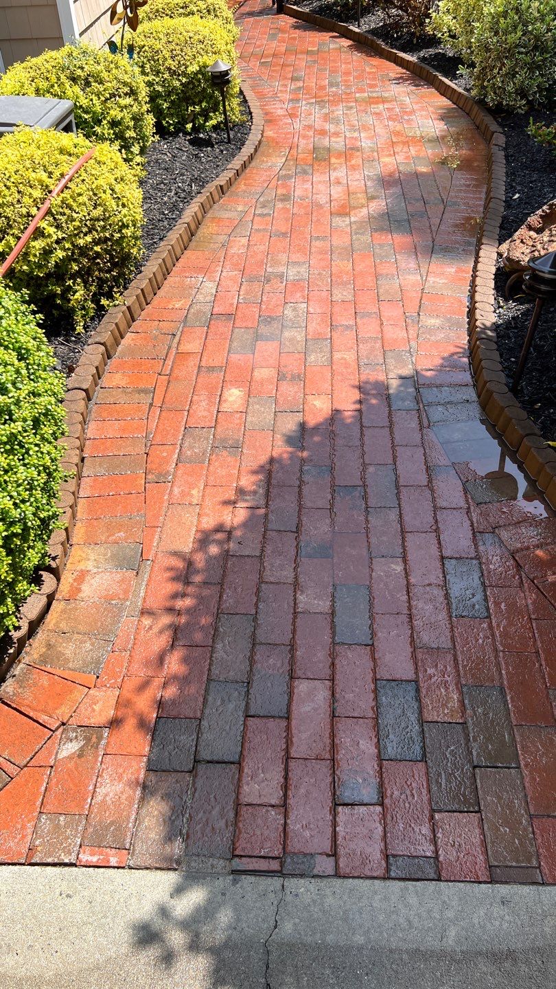 Pavers using Concrete Sealant by DuraSeal