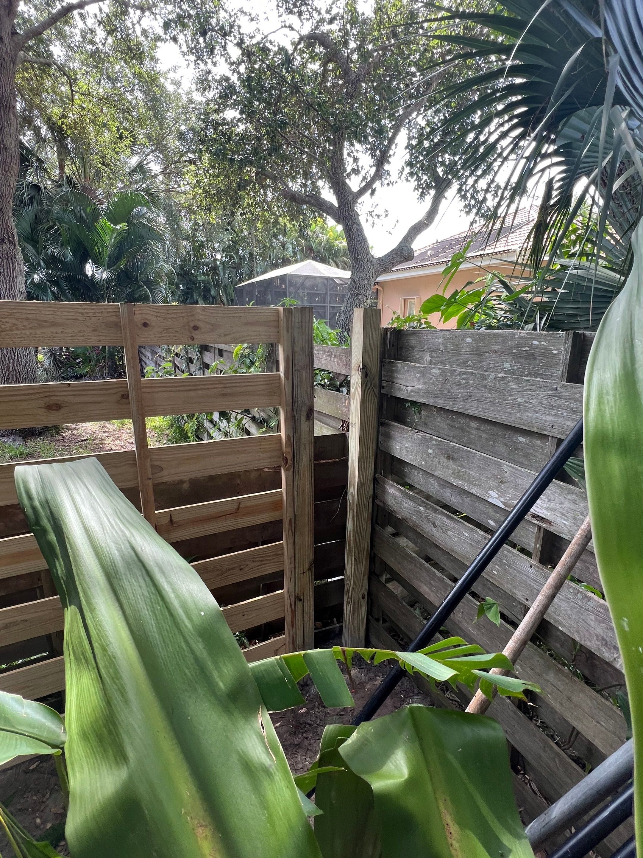Osprey, FL 6ft. Tall Treated Horizontal Shadowbox Wood Fence by Asap fence and gates, LLC