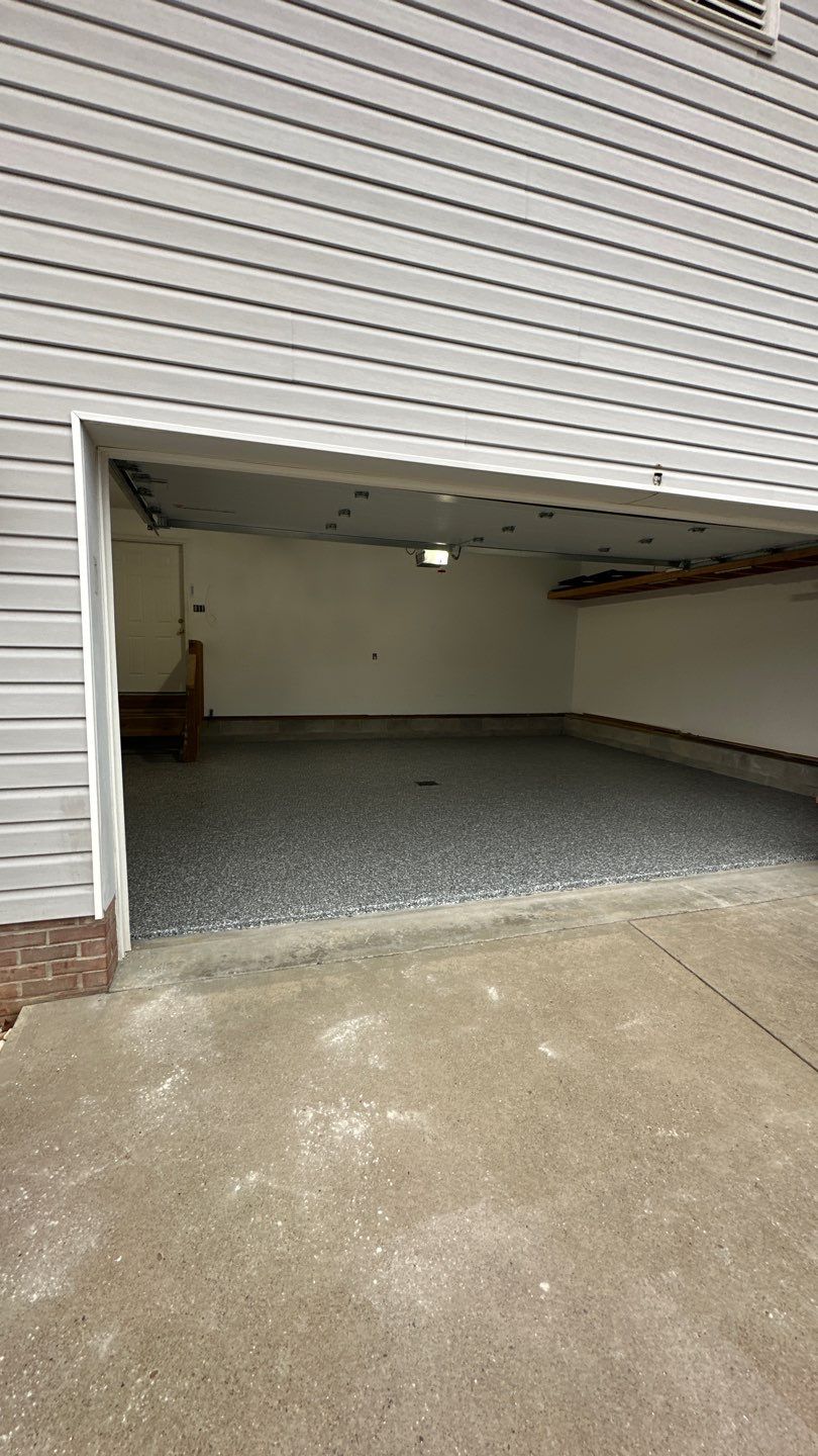 Wombat Garage Project in Pittsburgh by Floors in a Day, Inc