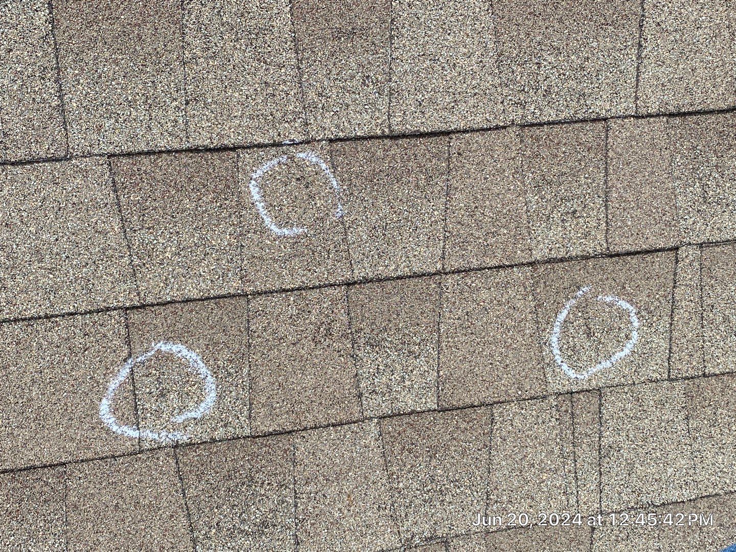 Hail Roof inspection in Jenks by Decor Roofing & Restoration