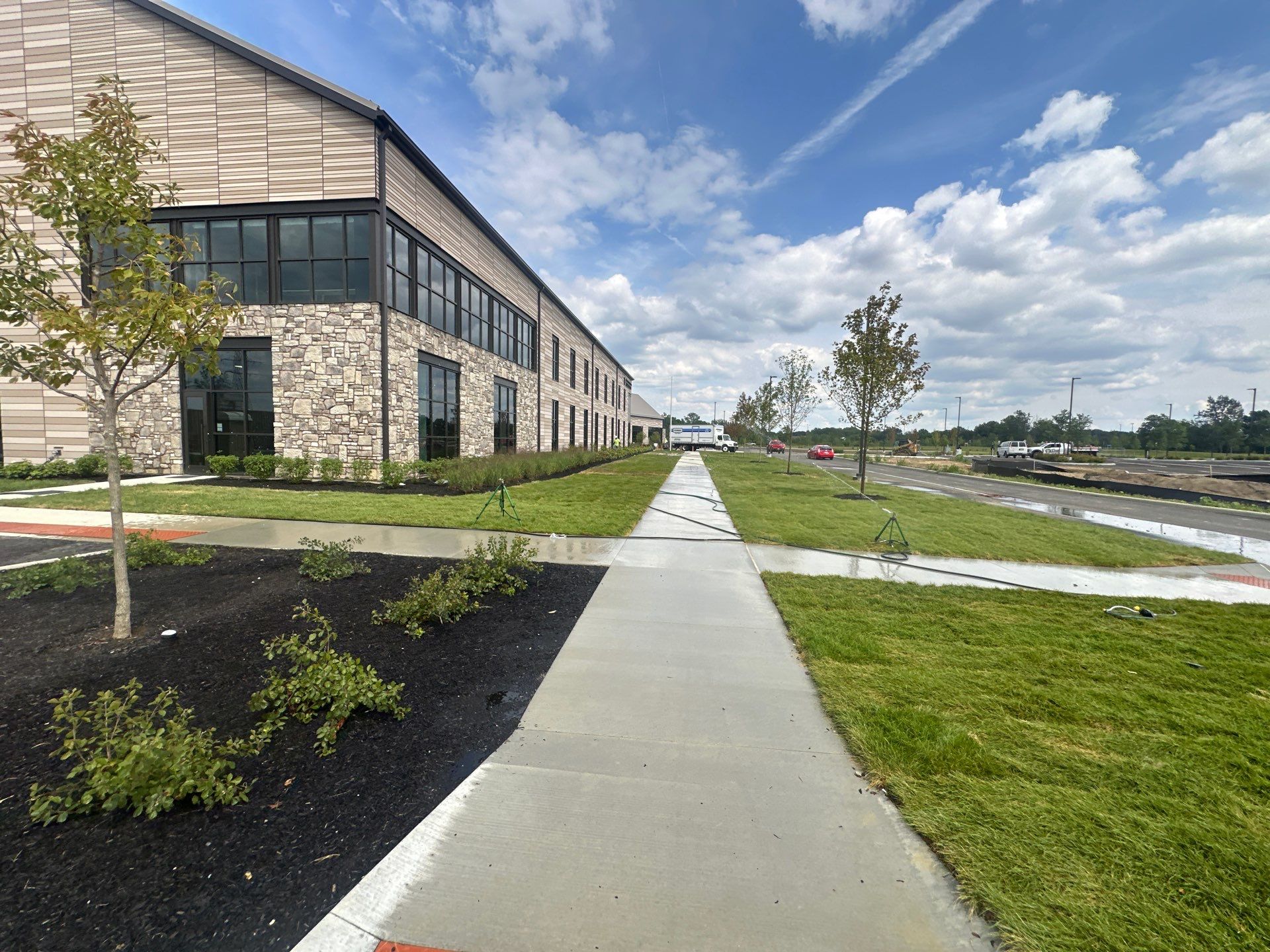 Commercial Siding  using James Hardie Lap siding by Nitro Roofing and Construction