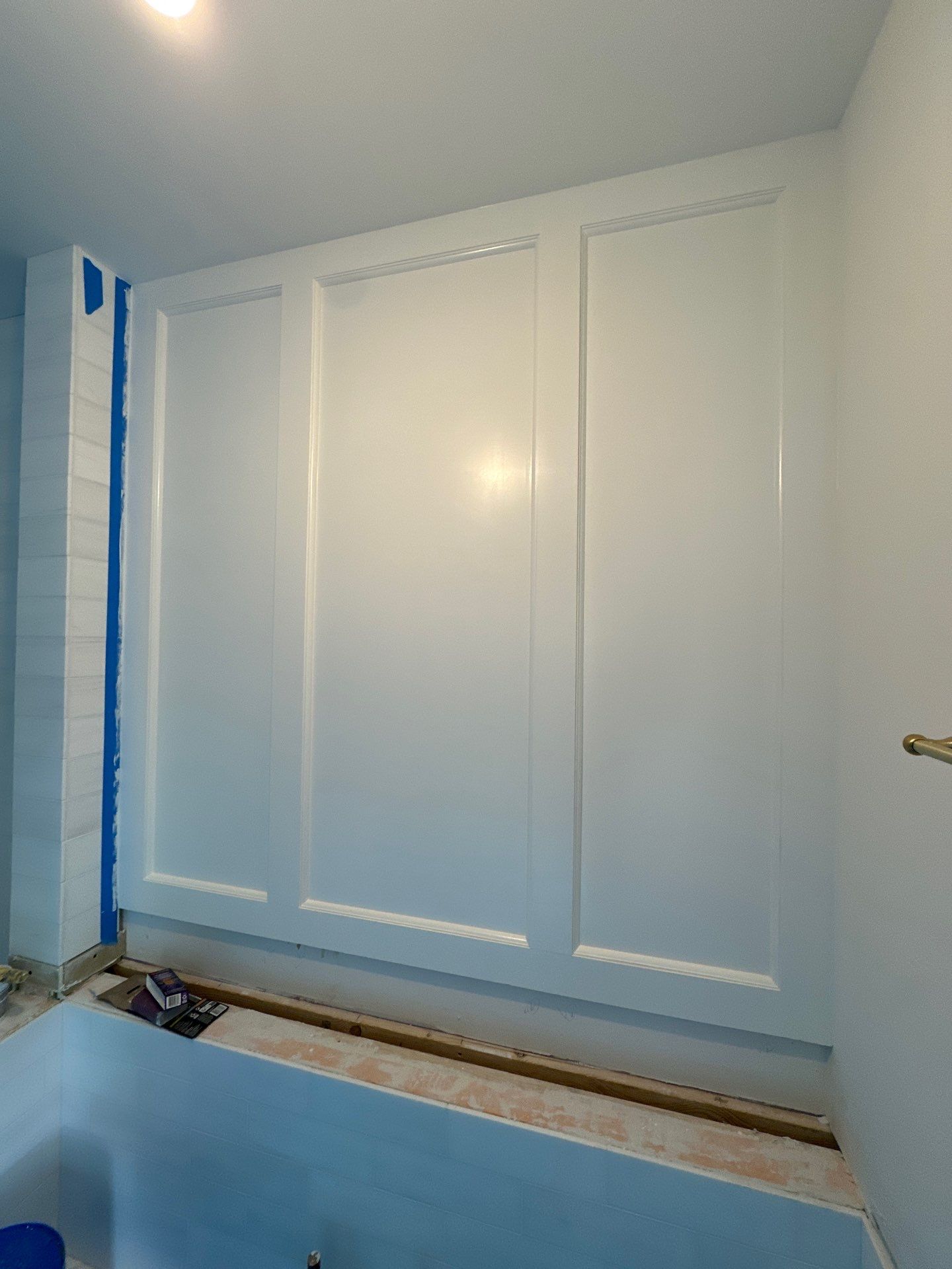 Interior Bathroom Ceiling and Wall Finishing by OCS Contracting Services