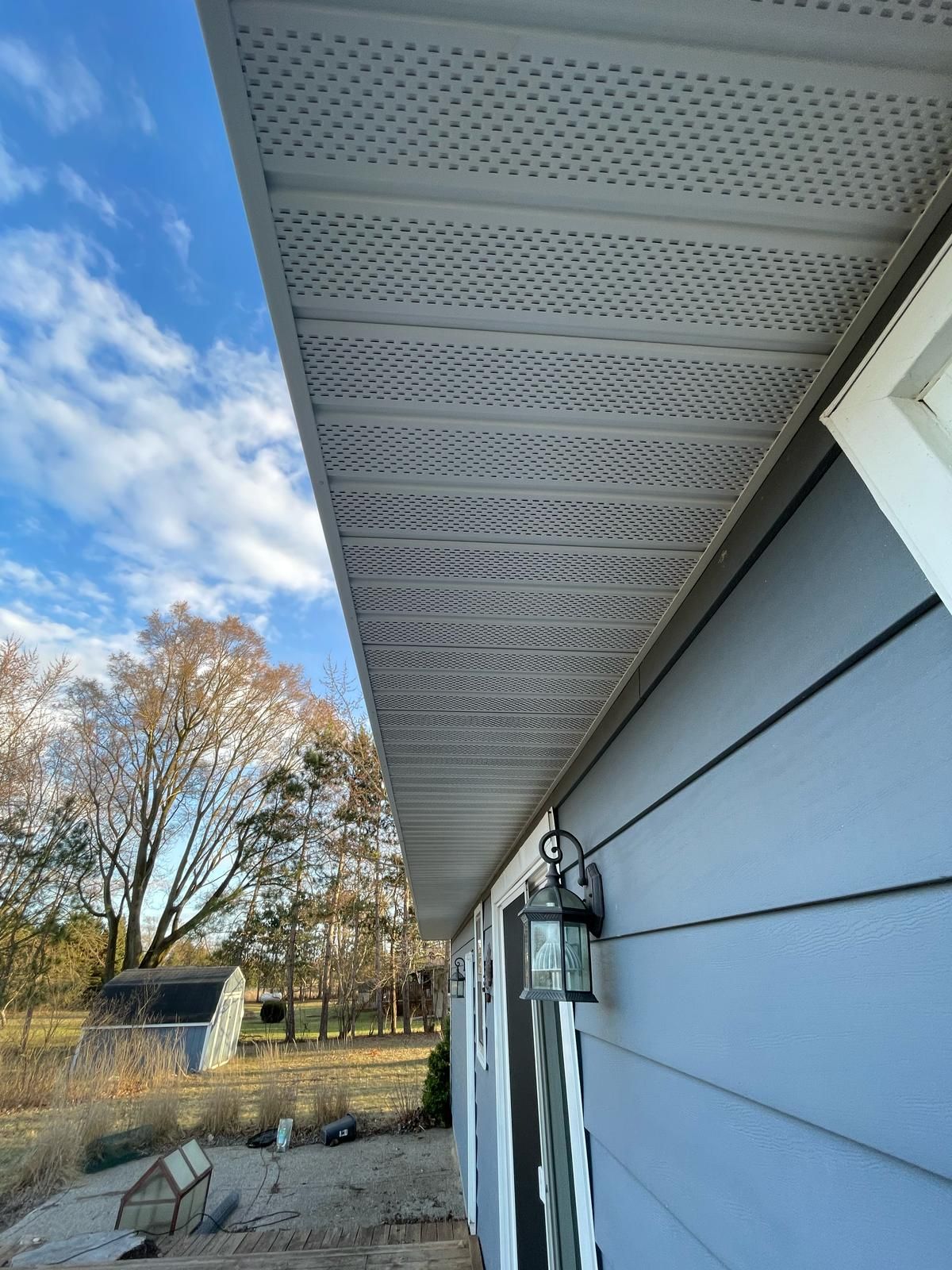 SOFFIT AND FASCIA using QE SOFFIT by Avalon Roofing and Exteriors
