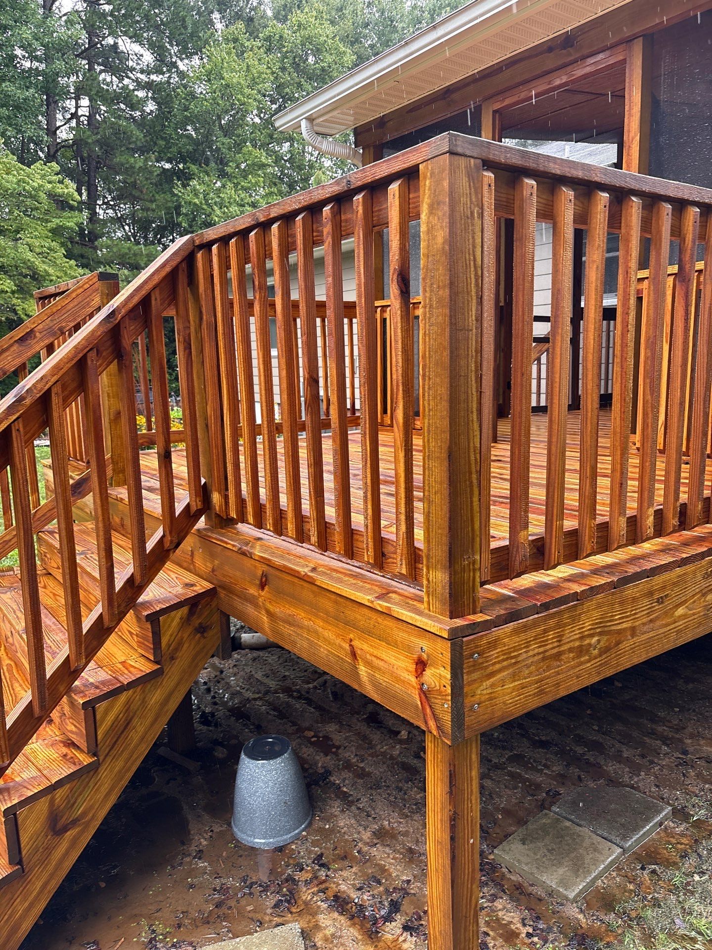 Wood Deck using Wood Sealant by DuraSeal