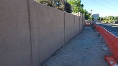 8' Commercial Block wall