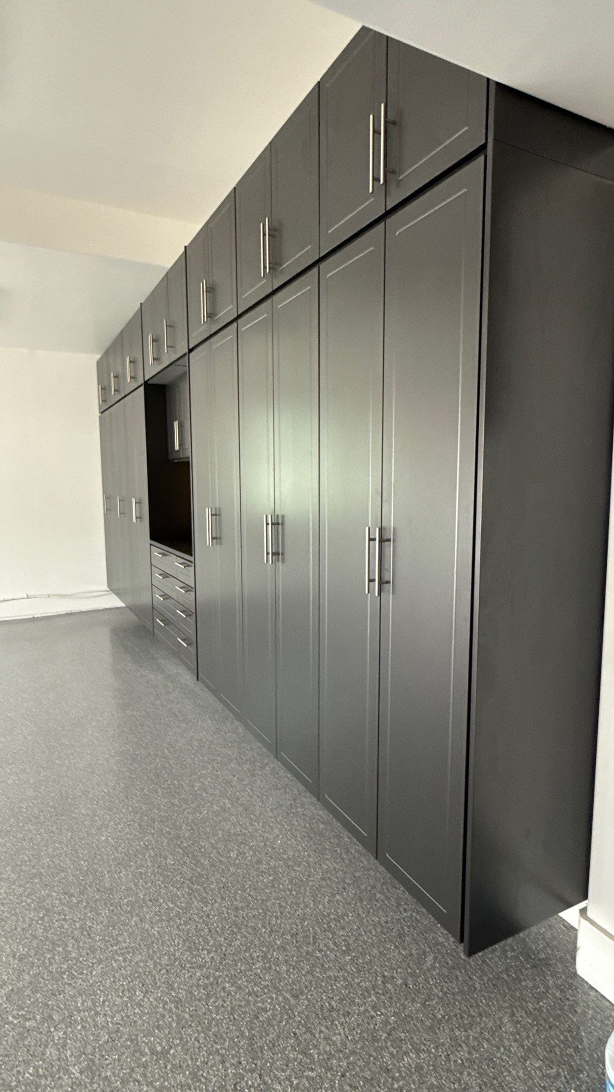 Custom Cabinet Installation in Mission Hills by Banner Garage
