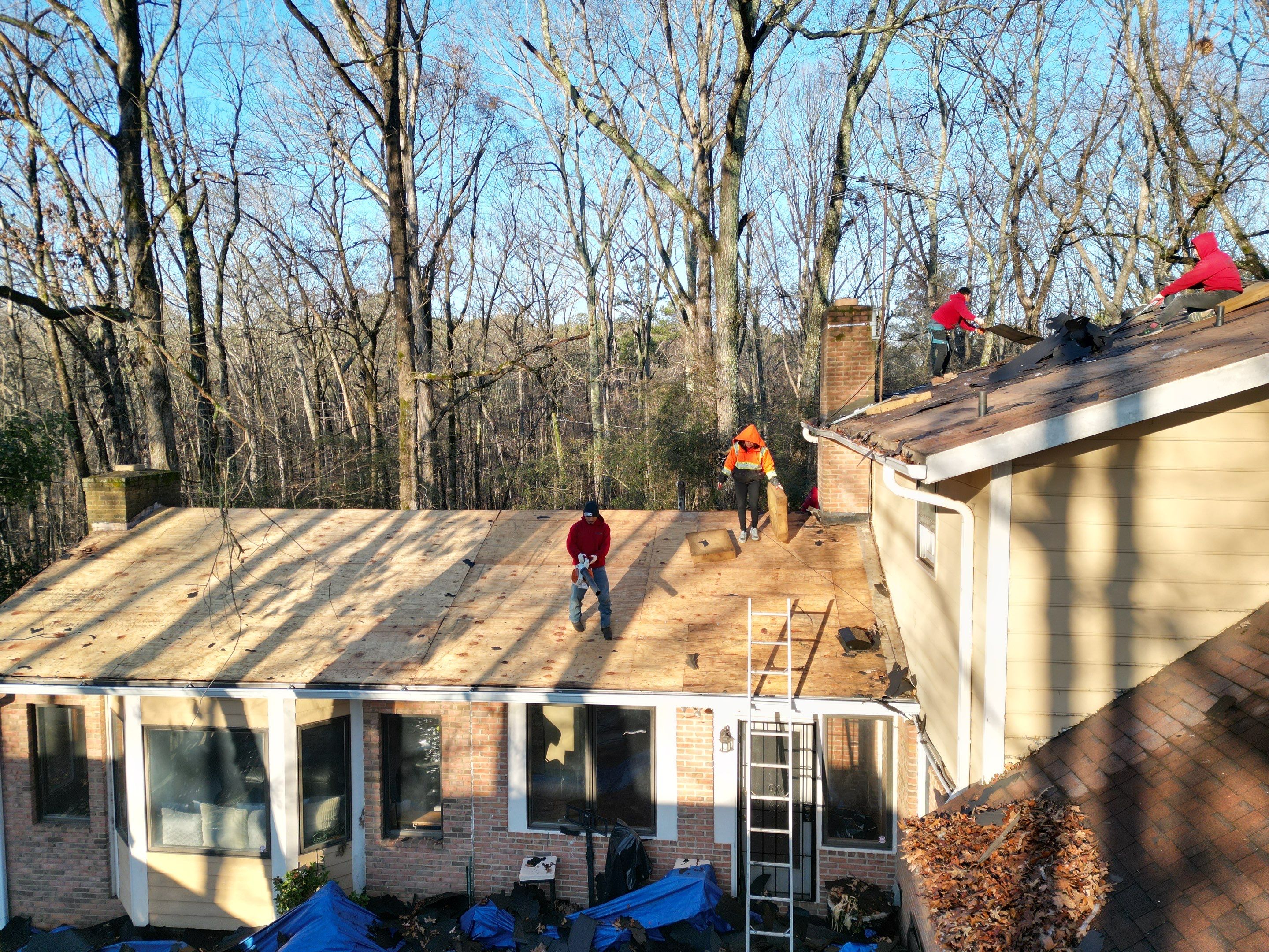 Roof replacement by Deerfield Roofing LLC