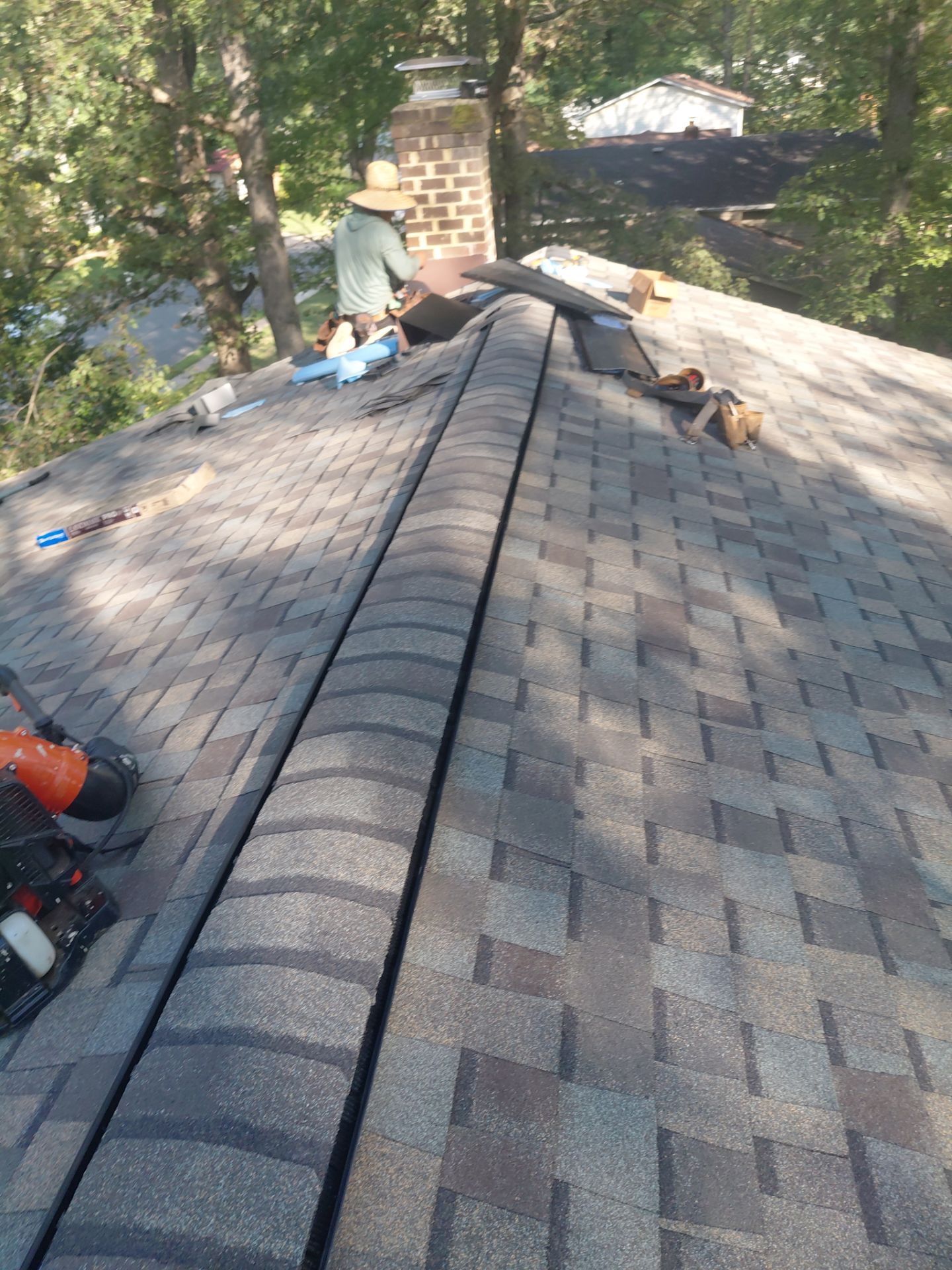 Springfield : Residential Roof Replacement with CertainTeed Landmark Pro in Max Weathered Wood  by RM Banning, Inc.