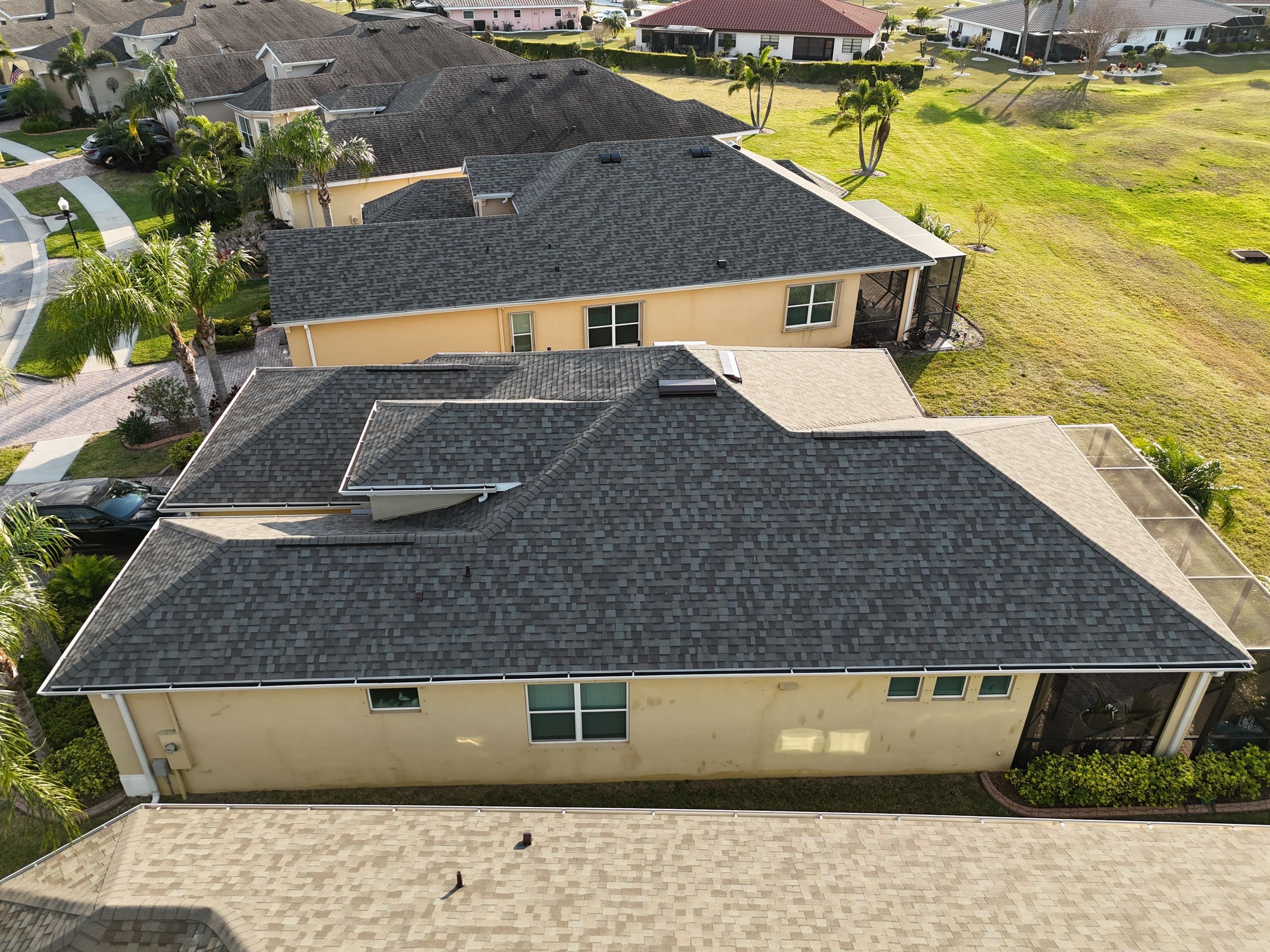 Roof Replacement in Sun City Center Fl. by Steadfast Roofing 