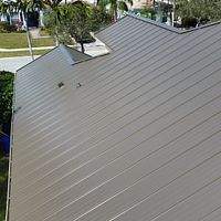 24ga 1" Nail-Strip Medium Bronze  by Total Roofing System The Metal Roof Experts