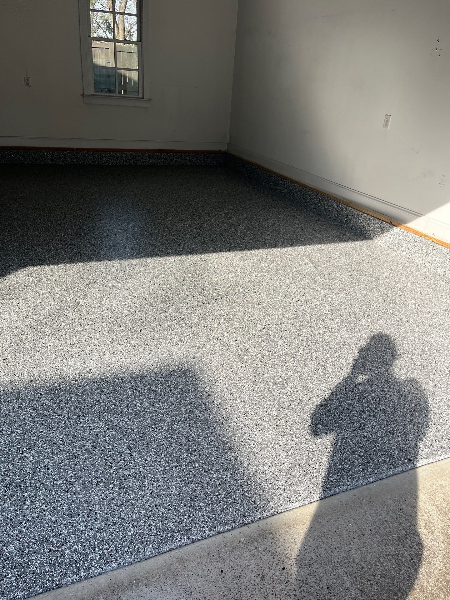 Garage Floor Coating using Wombat by My Garage Floor Guys