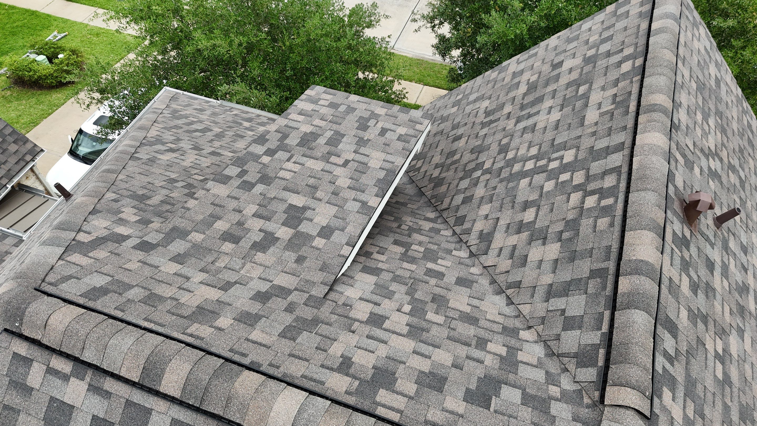 Residential Roofing Installation using IKO Dynasty by Core Four Roofing