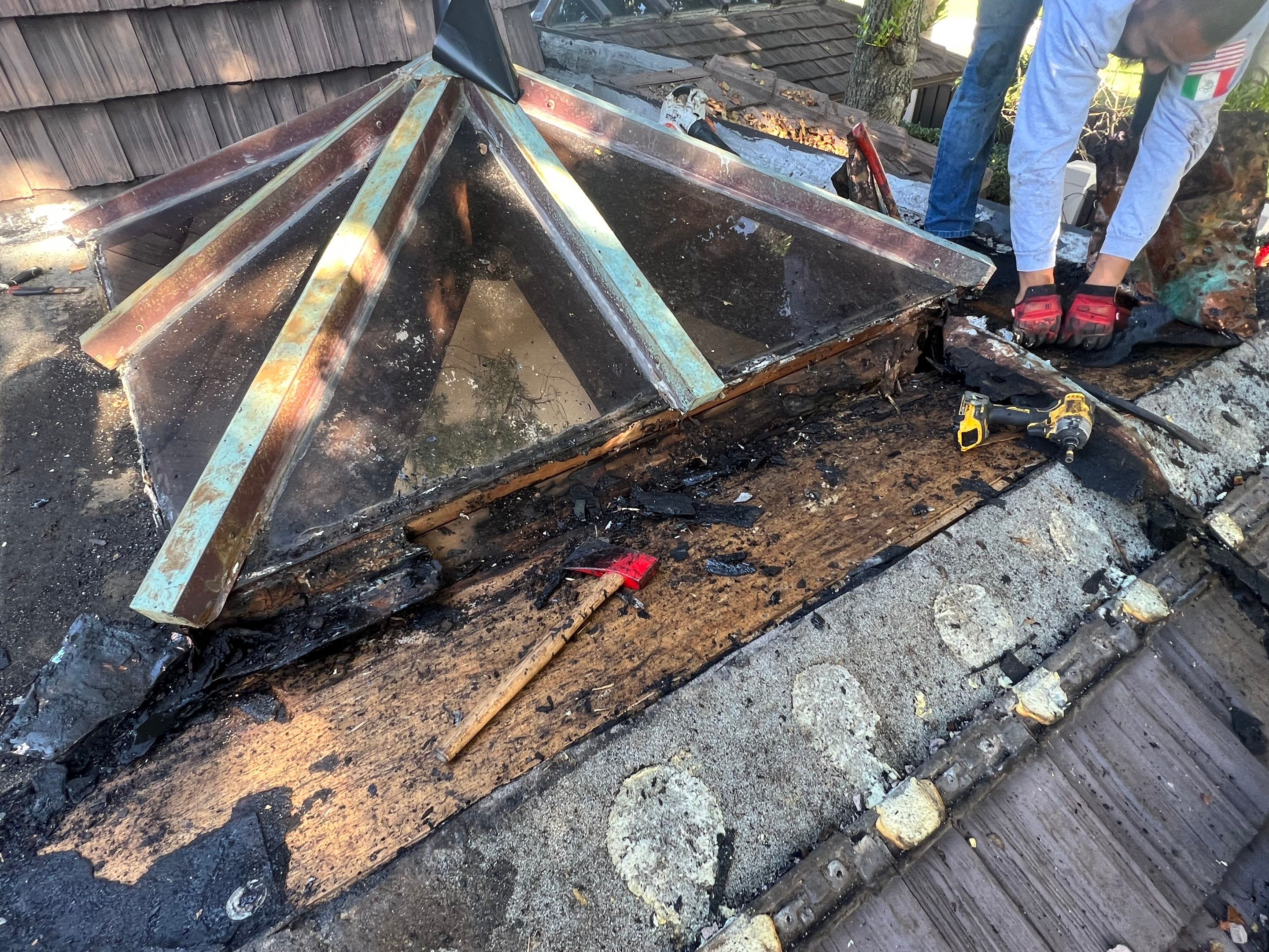 Gatehouse Rd., Sea Ranch Lakes, FL (Skylight Repair) by G&J Roofing 