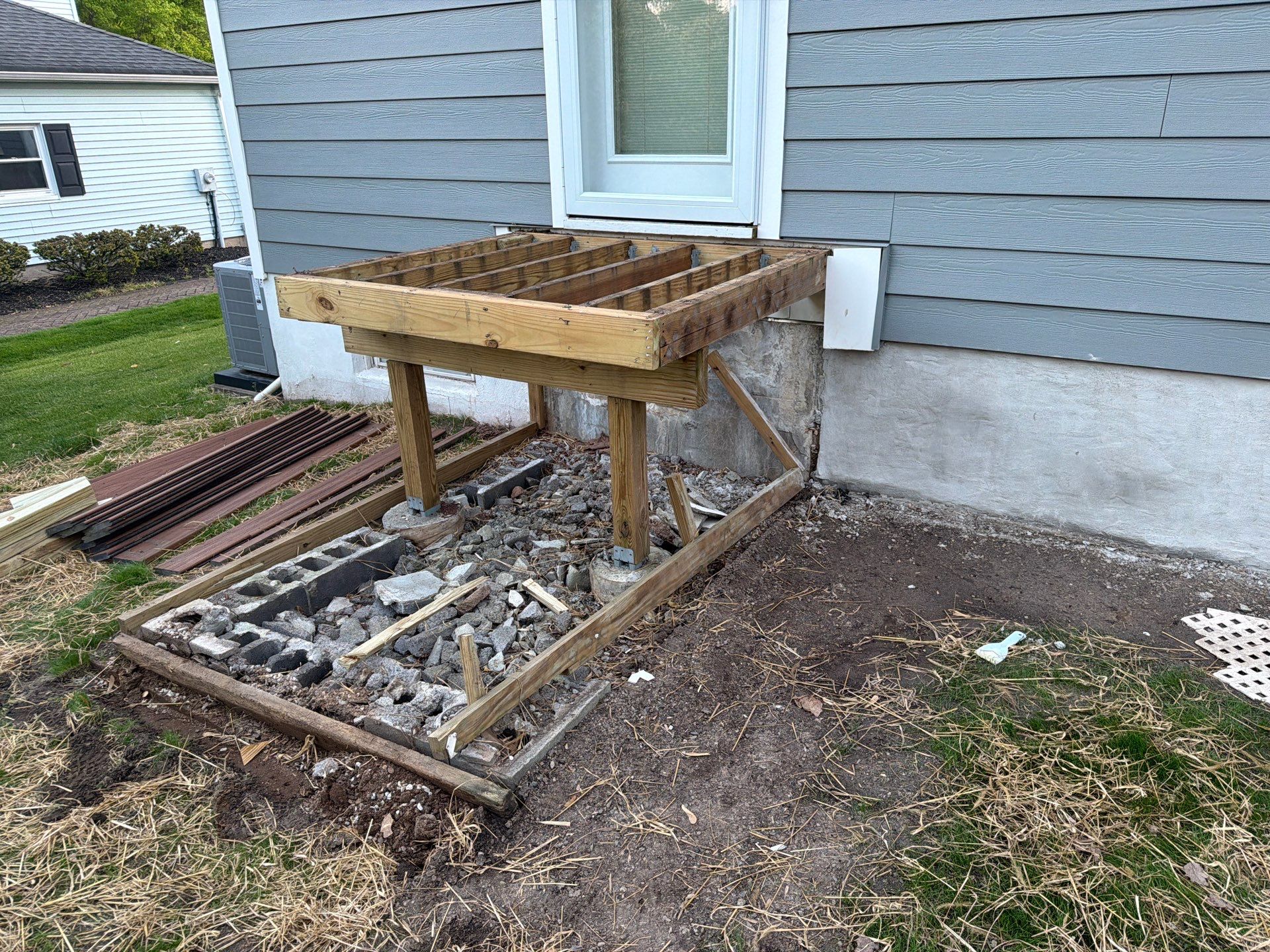 Deck and Landing Resurfacing in Florham Park, New Jersey by deck guardian