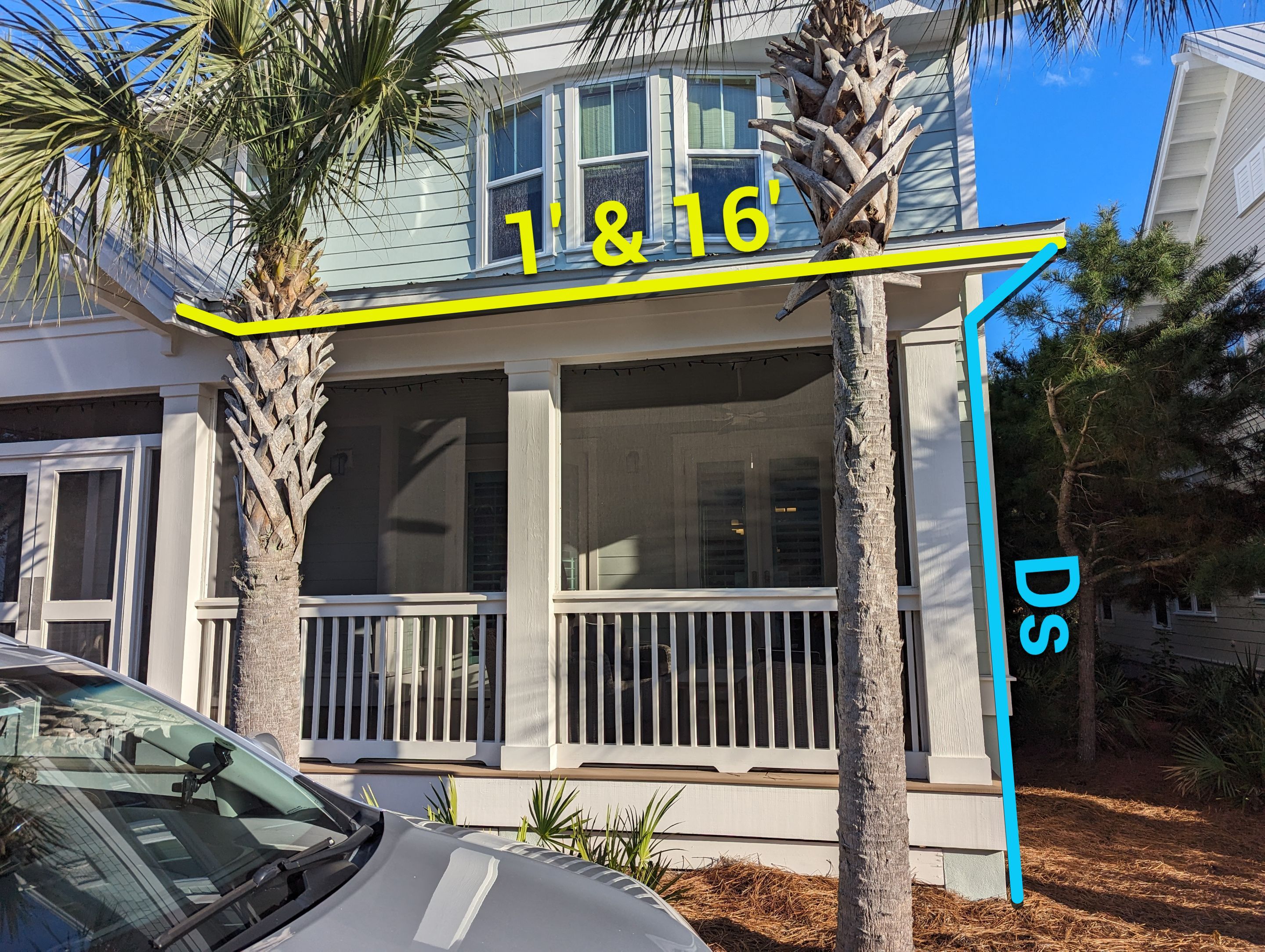 New Downspouts Installation in Rosemary Beach, FL by Gutter Professors