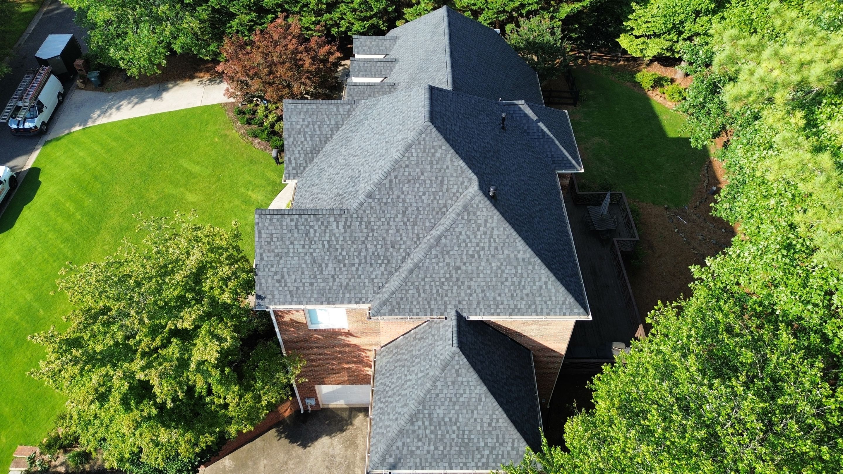 Marietta, GA Roof Replacement CertainTeed Landmark Pro Moire Black by Reset Roofing