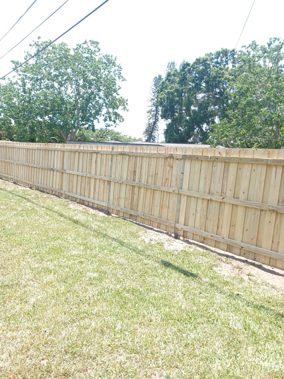Bradenton, FL 6ft. Treated Board on Board Privacy Fence by Asap fence and gates, LLC