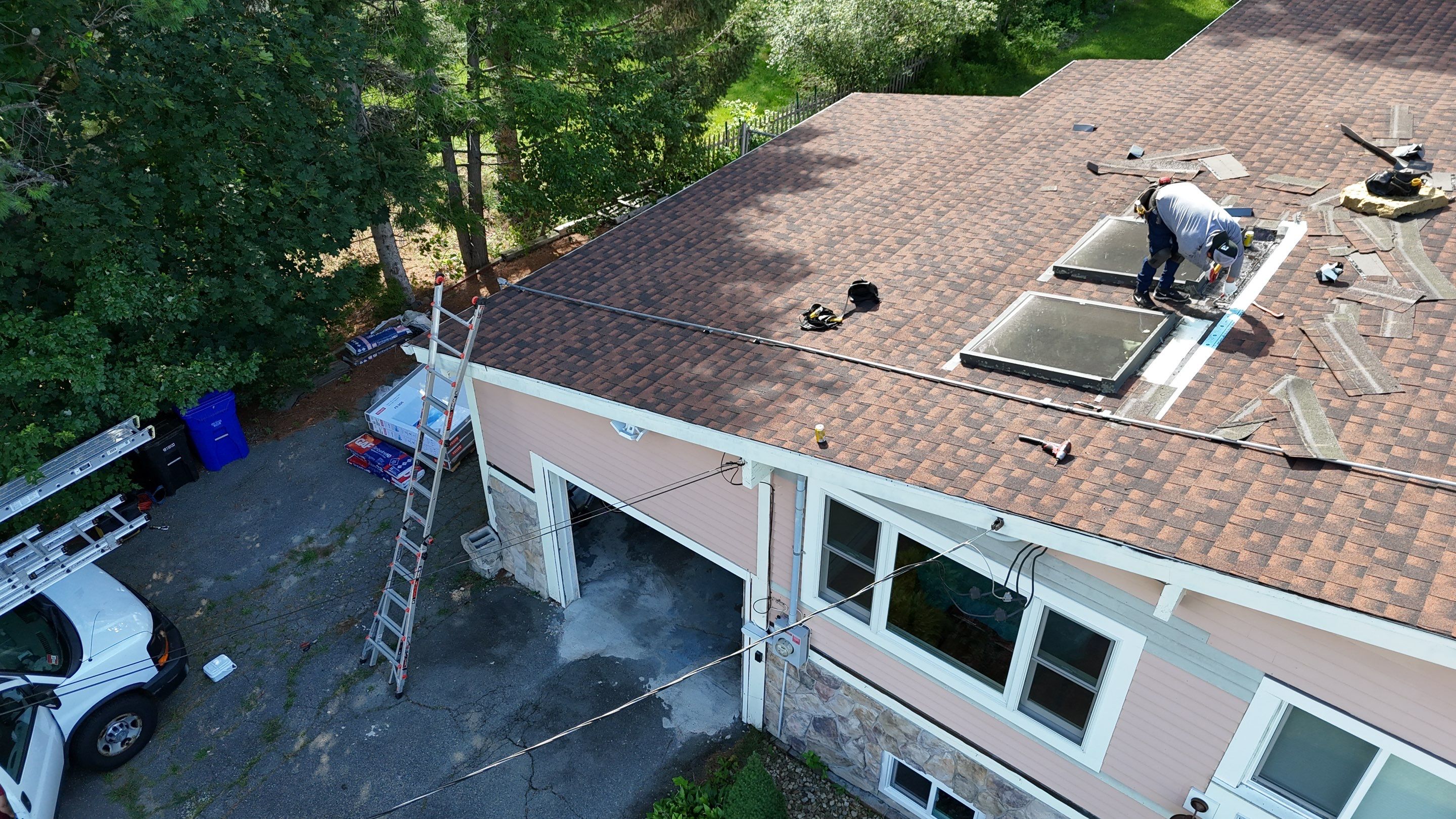 Project in Bedford, MA by Mighty Dog Roofing of Greater Middlesex County