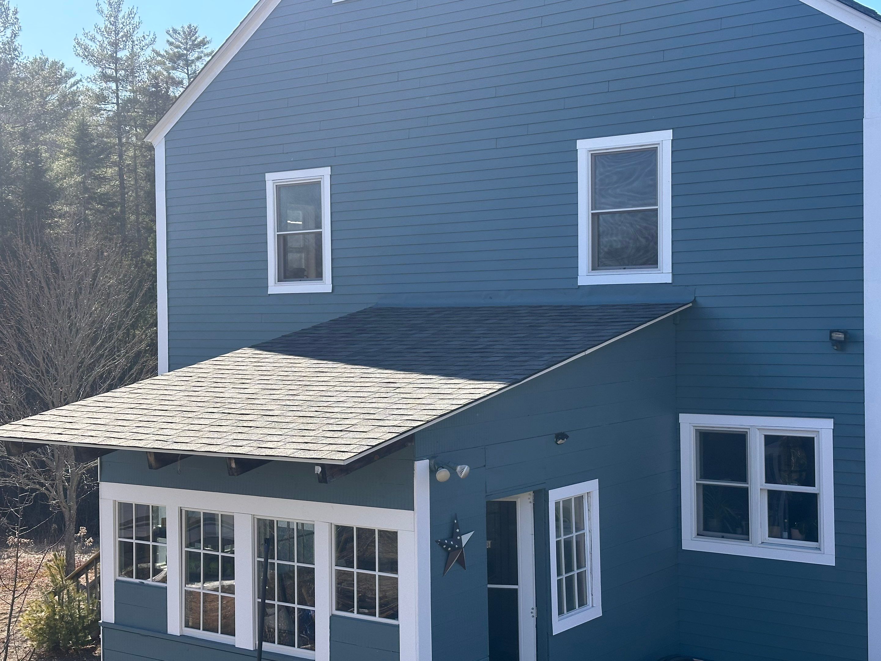 Owens Corning Duration Asphalt Roof Replacement in Canaan, NH by Tall pine roofing