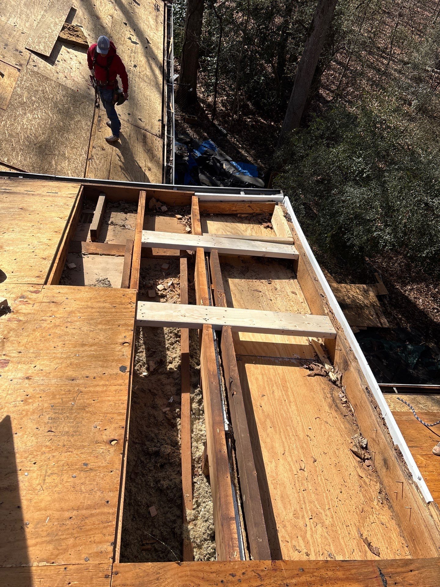 Roof replacement by Deerfield Roofing LLC