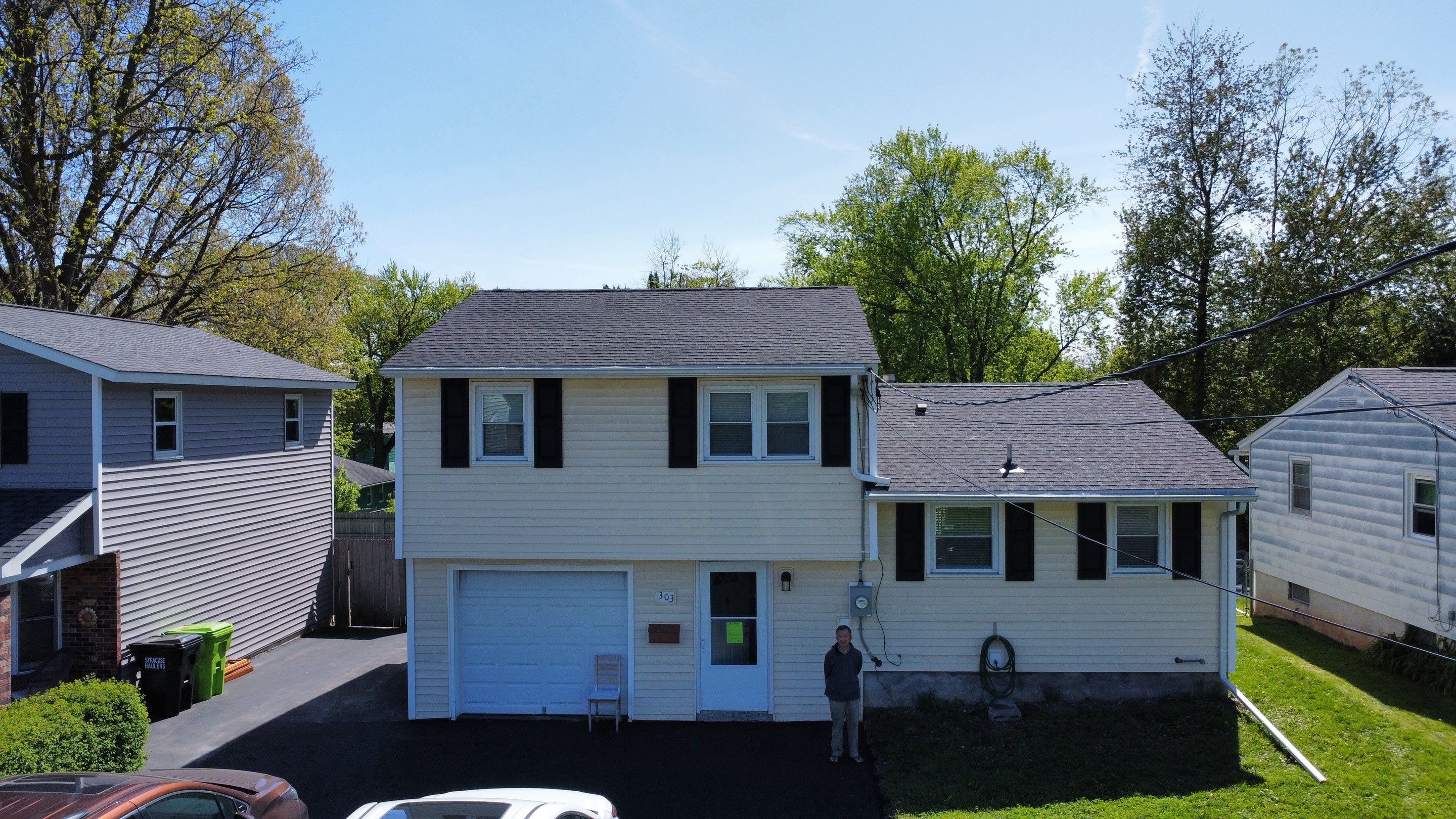 🔨 Roof Replacement Completed in Liverpool, NY | GAF Shingles 🏠 by Alpha Omega Roofing LLC