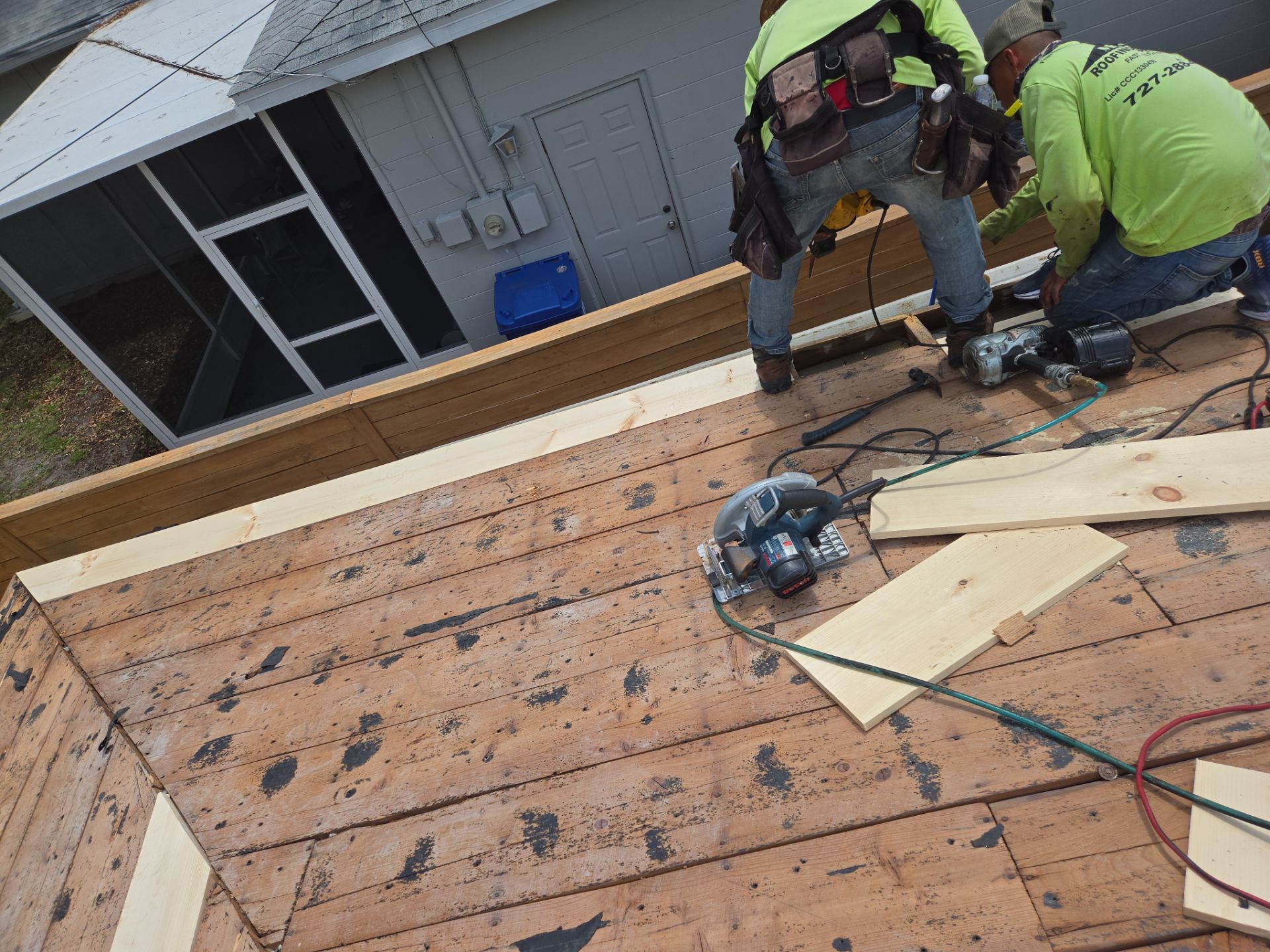 Project in St. Petersburg 33713 by Mitchell Roofing Company LLC 