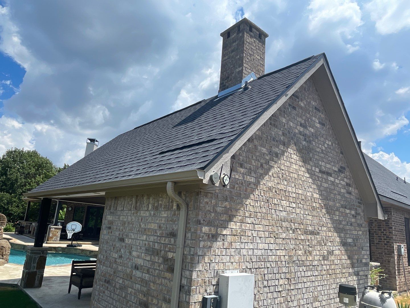 Beautiful Estate in Far North Texas - Storm Damage Re-Roofing by First United Roofing & Construction
