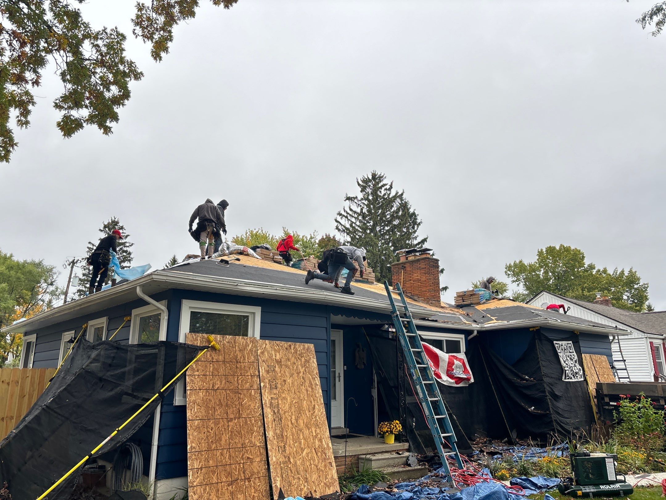 Roof Replacement using CertainTeed Landmark by 180 Contractors