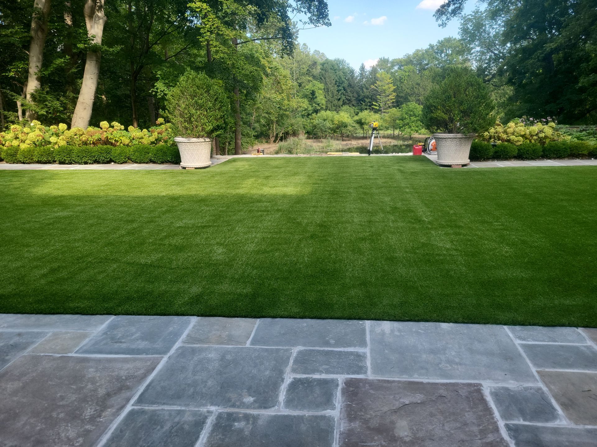 Premium Artificial Turf Lawn Installation by Southwest Greens Midwest