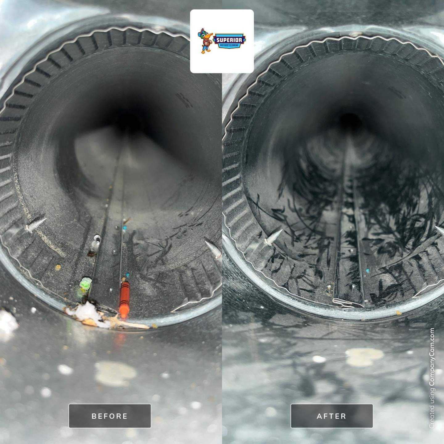 Air Duct Cleaning With a Vacuum Truck in Wexford, PA by Superior Air Duct Cleaning
