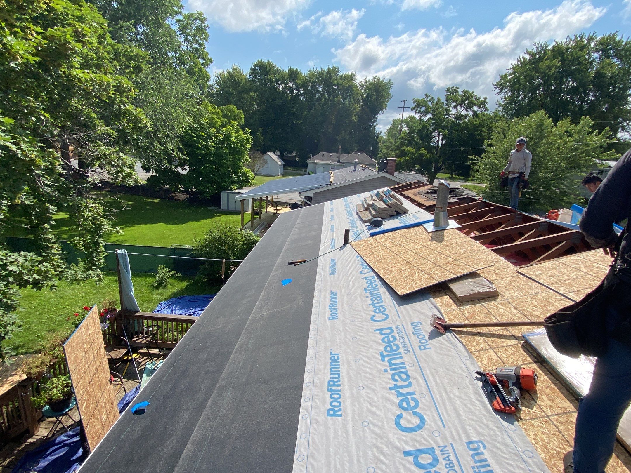 Roof Replacement using CertainTeed Landmark by 180 Contractors