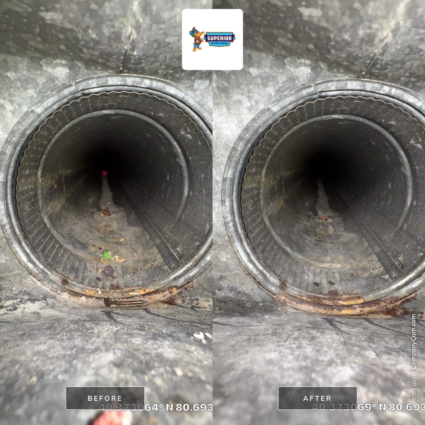 Air Duct Cleaning With a Vacuum Truck in Wintersville, OH by Superior Air Duct Cleaning