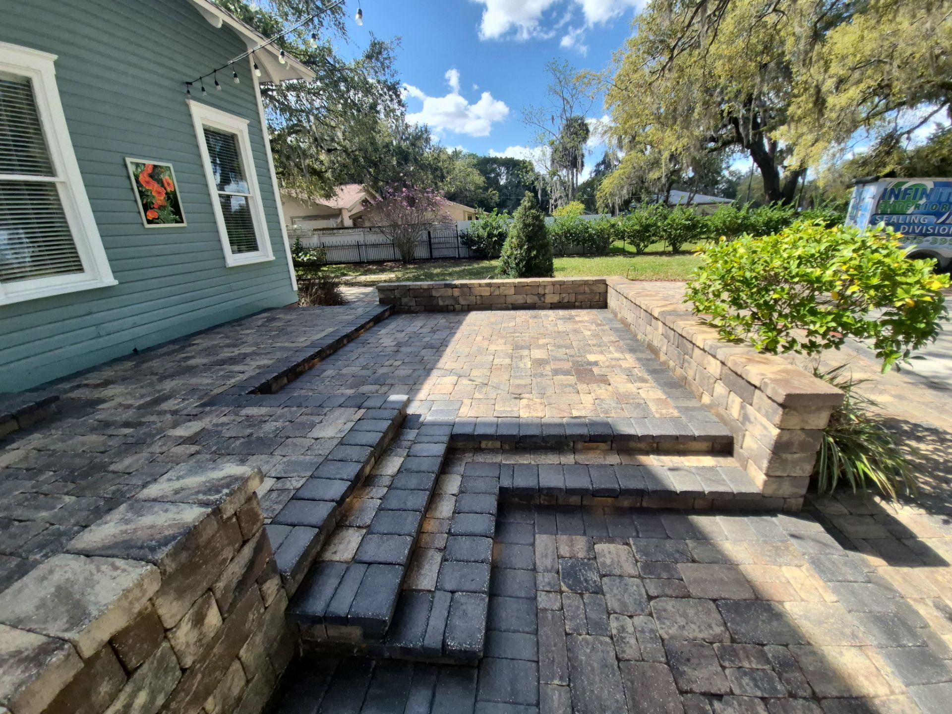 Comprehensive Paver Sealing and Hardscape Restoration in Ocala by Infinite Exteriors LLC