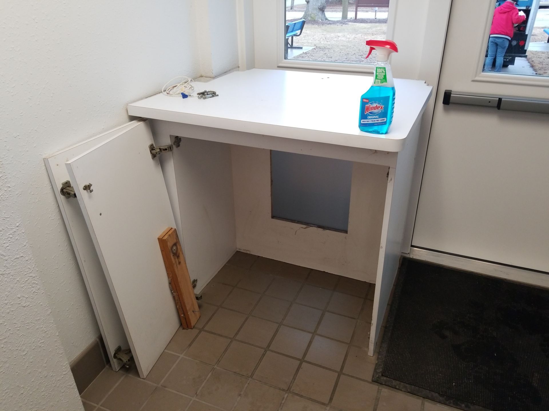 Commercial Entry Door Installation at Grafton Local Library by Stendahl Services