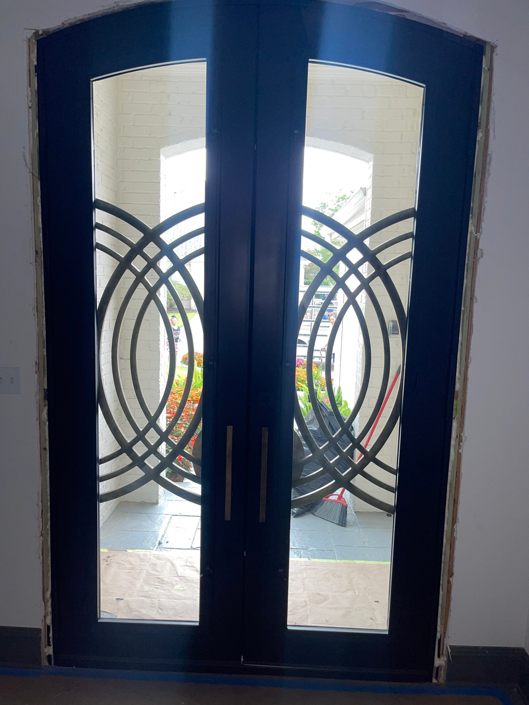 Designed to be more than an entry. by Solara Custom Living
