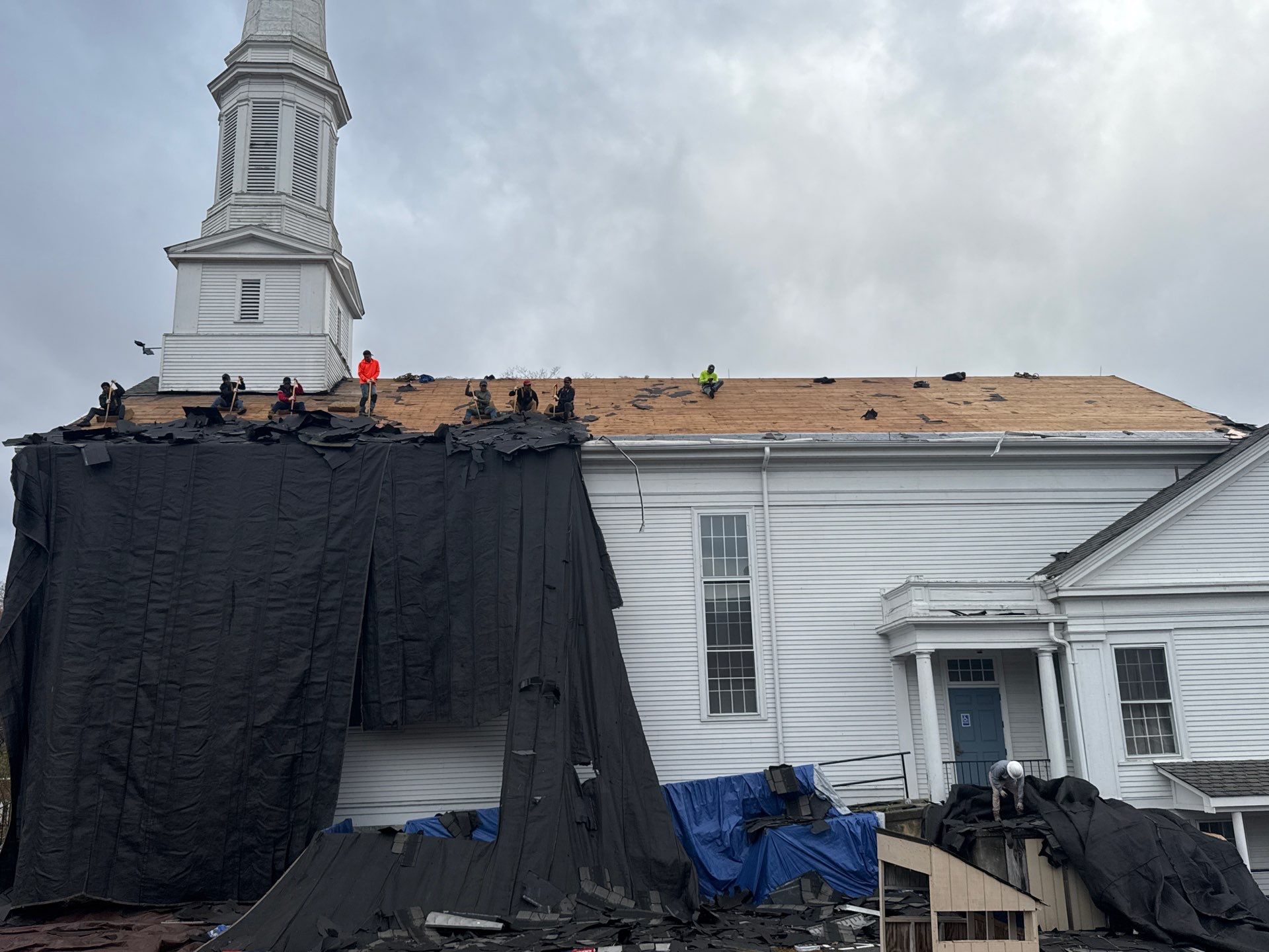Congressional Church in East Hamptom  by All site builders LLC