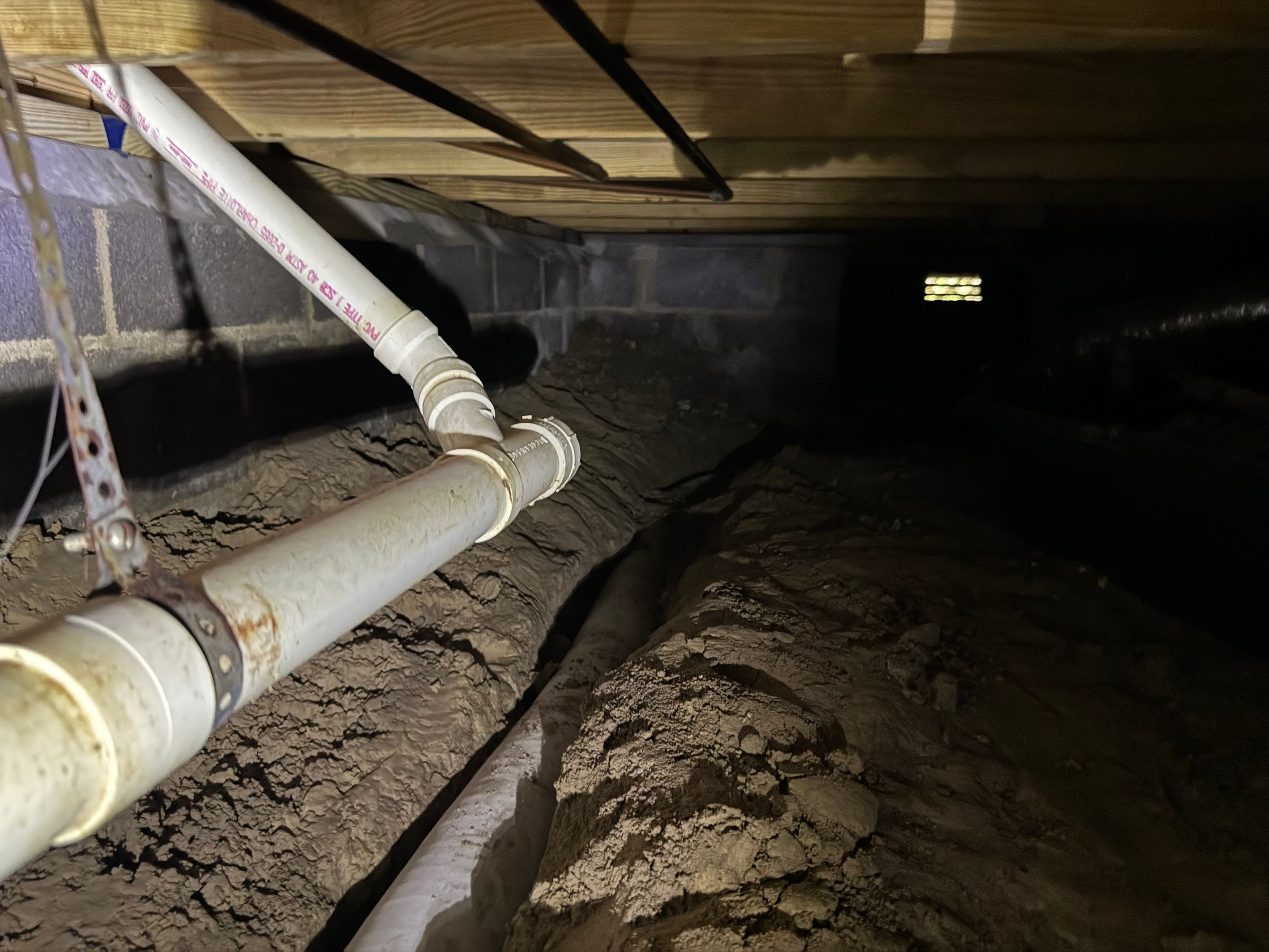 Project in Carrsville by Patriot Crawl Space Repairs