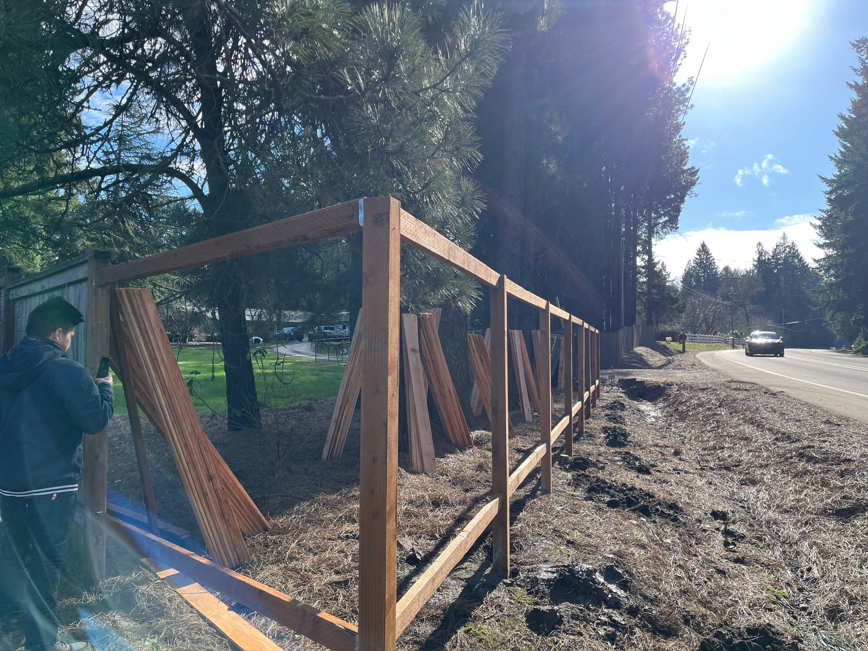 Hillsboro Fence Repair by Paul Schopp