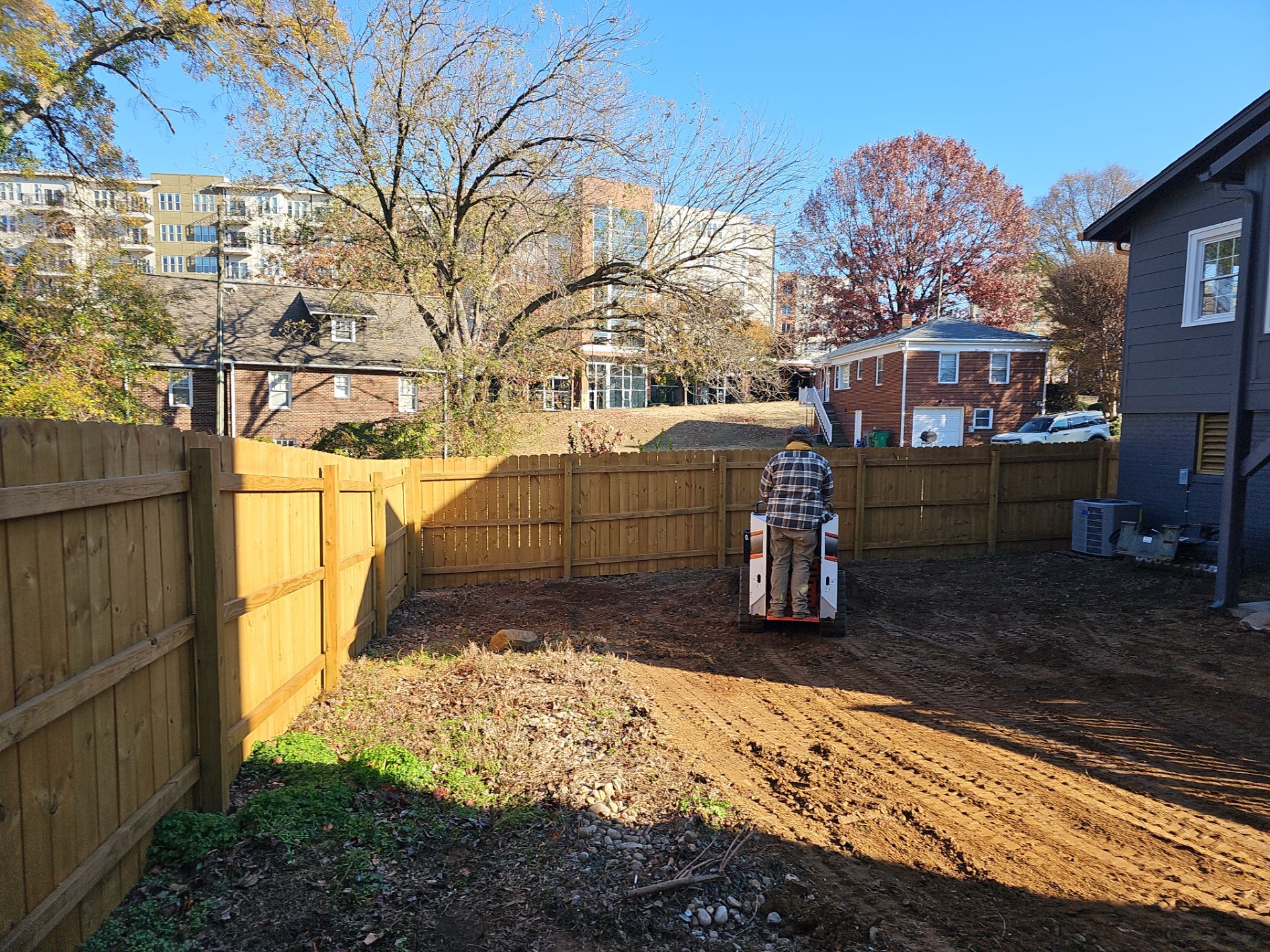 Residential Landscape Project Design/Build by Carolina-Metro Landscape, Inc
